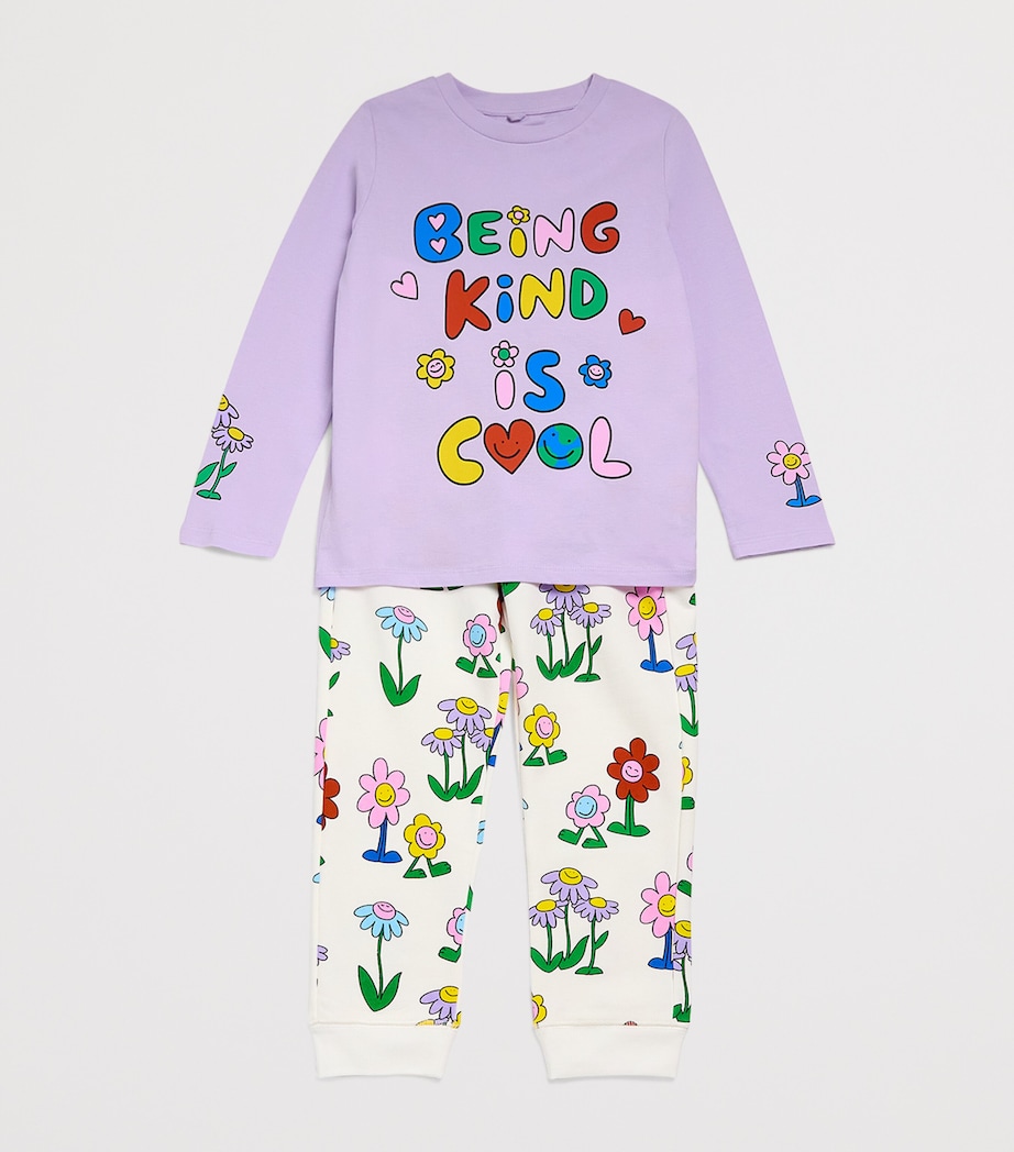 Cotton Graphic T-Shirt (3-14+ Years) 522PURPLE Image 3