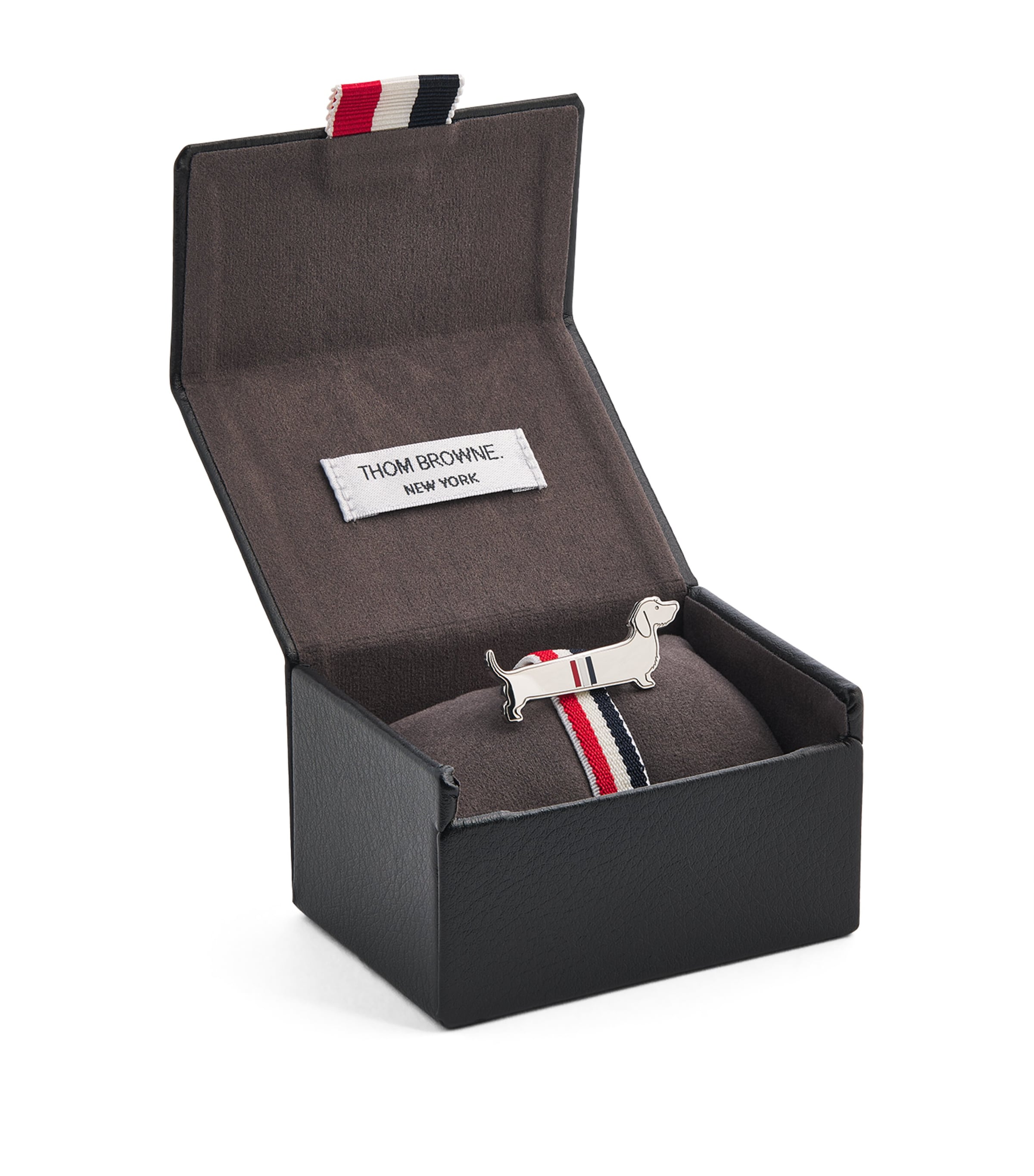 Thom Browne Sterling Silver Limousine Tie Bar Silver Image 1