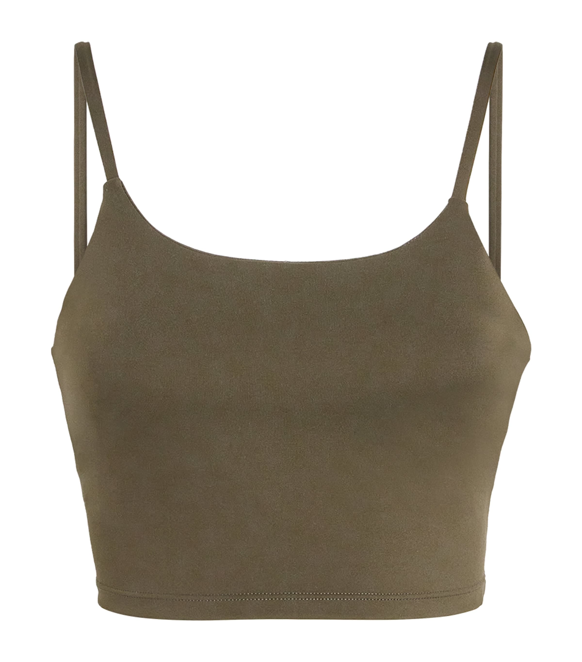 Adanola Ultimate Tank Sports Bra In Green