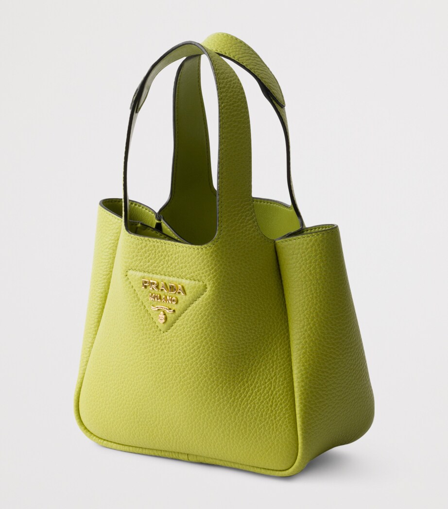 Mini Leather Top-Handle Bag F04FZ Image 2