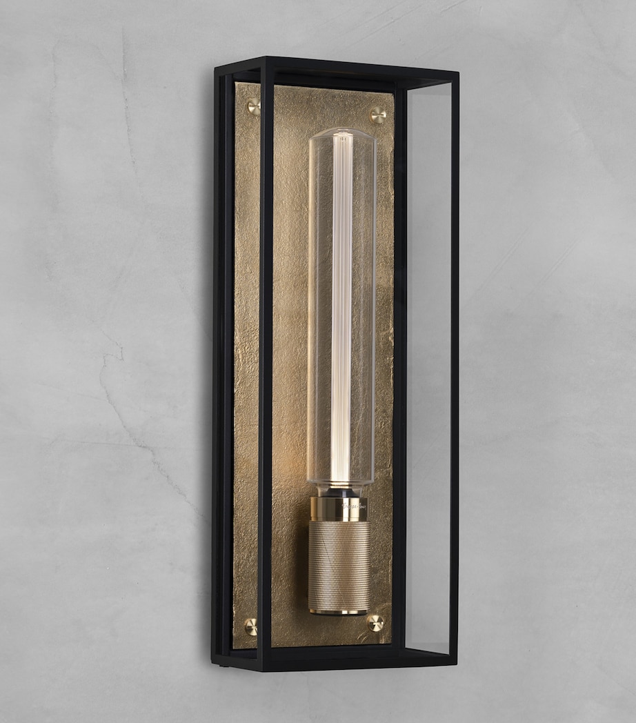 Buster + Punch Large Caged Wet Wall Light Brass Image 2