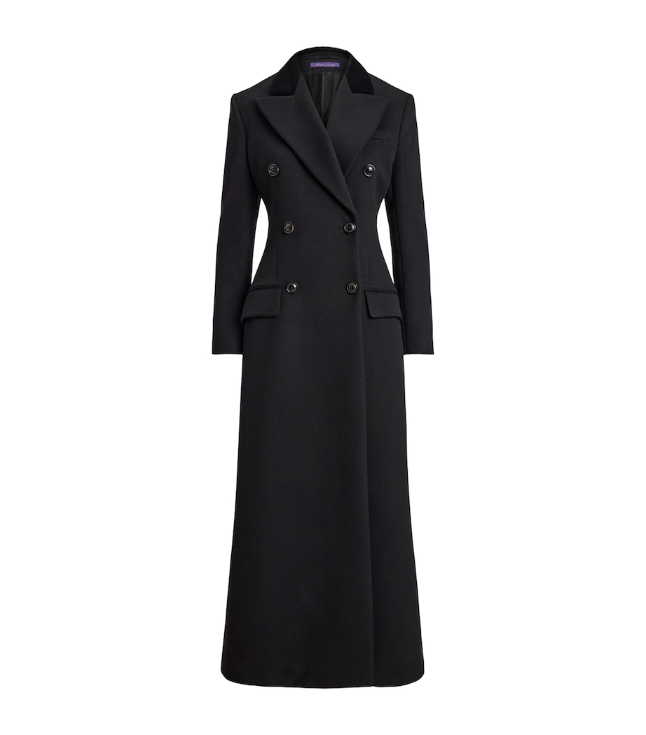 Wool-Cashmere Anthony Coat BLACK Image 1