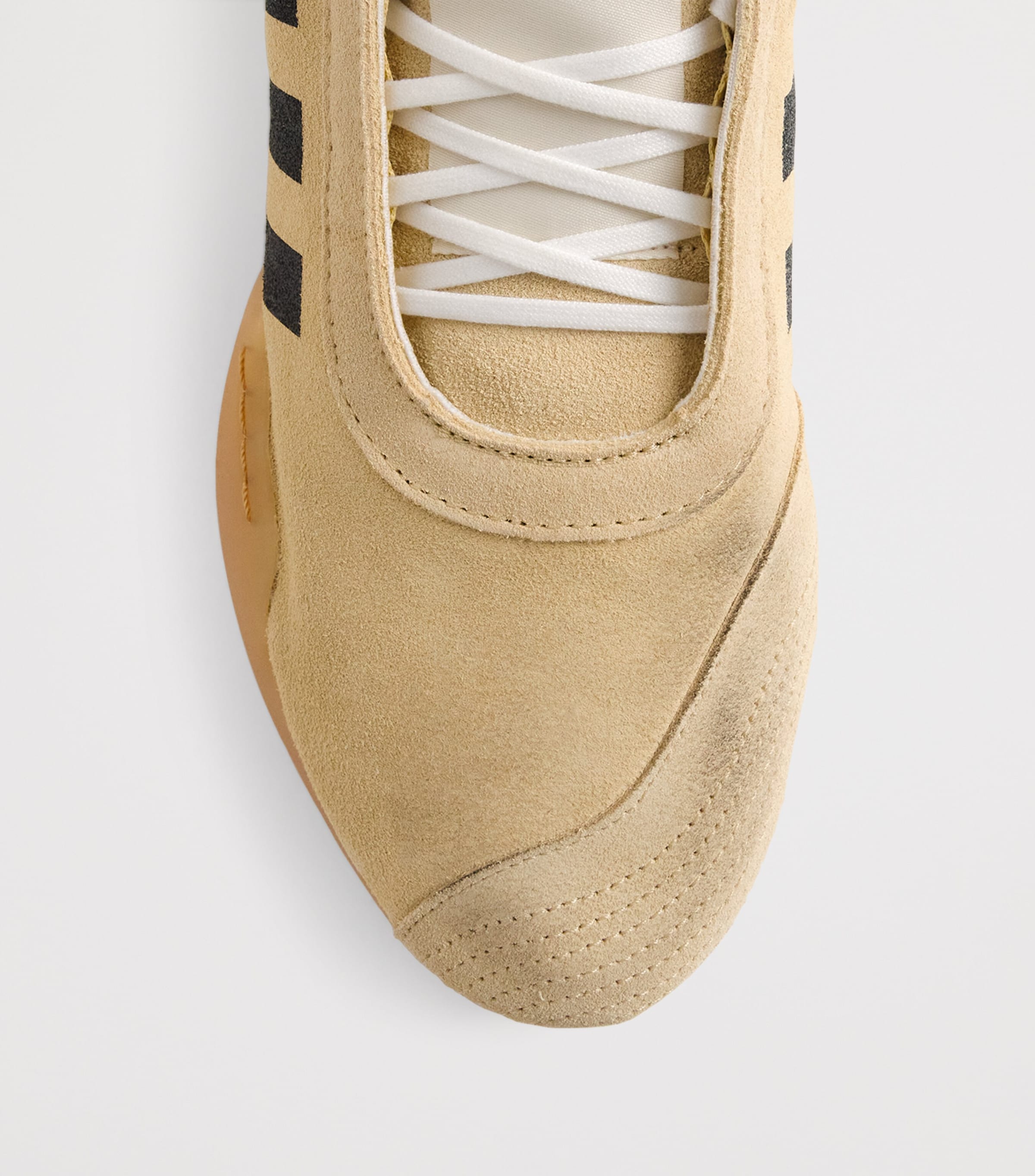 Originals x Song for the Mute Leather Taekwondo Mei Sneakers BEIGE Image 5