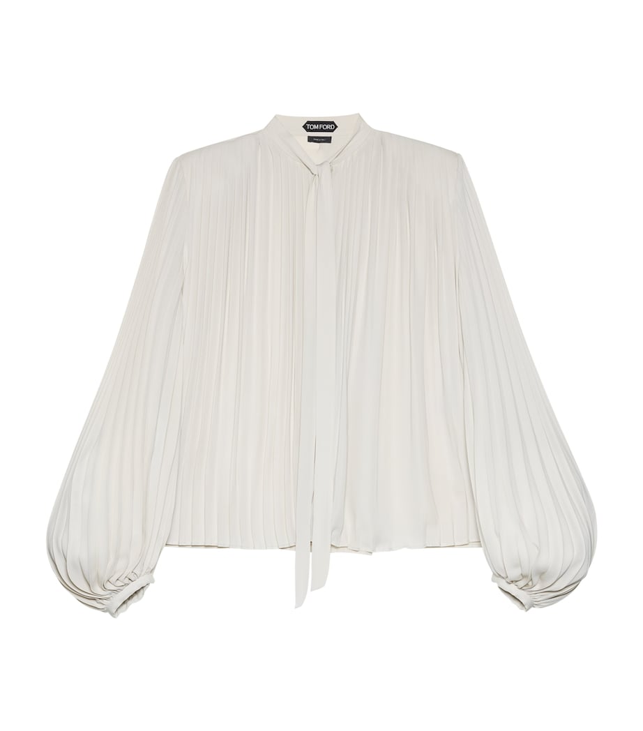 TOM FORD Womens Plissé Sunray Shirt Tca Image 1