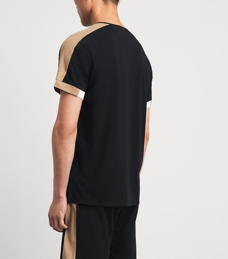 BOSS Mens Balance Sweatshorts Black Image 5