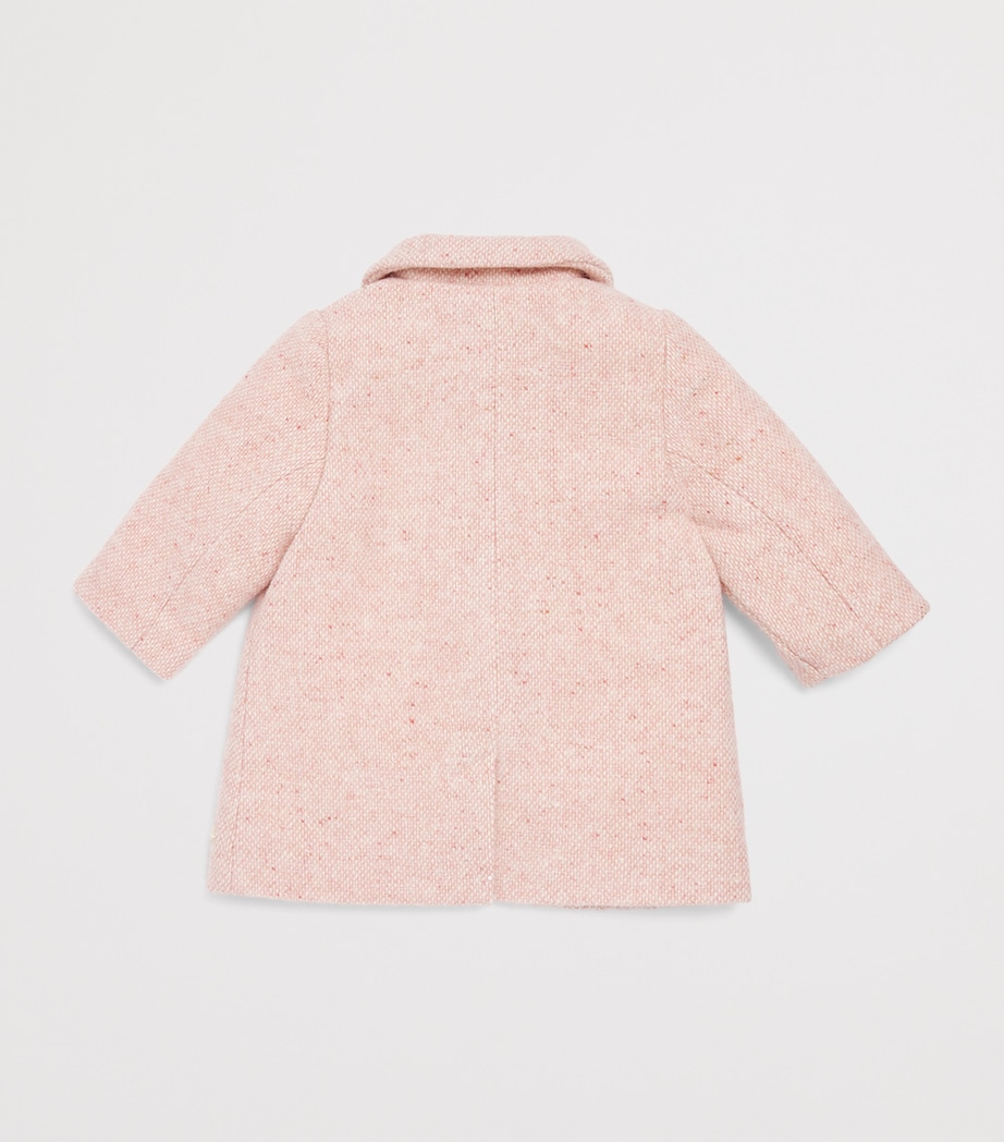 Wool Collared Coat (6 Months-4 Years) 31ROSE P LE Image 2