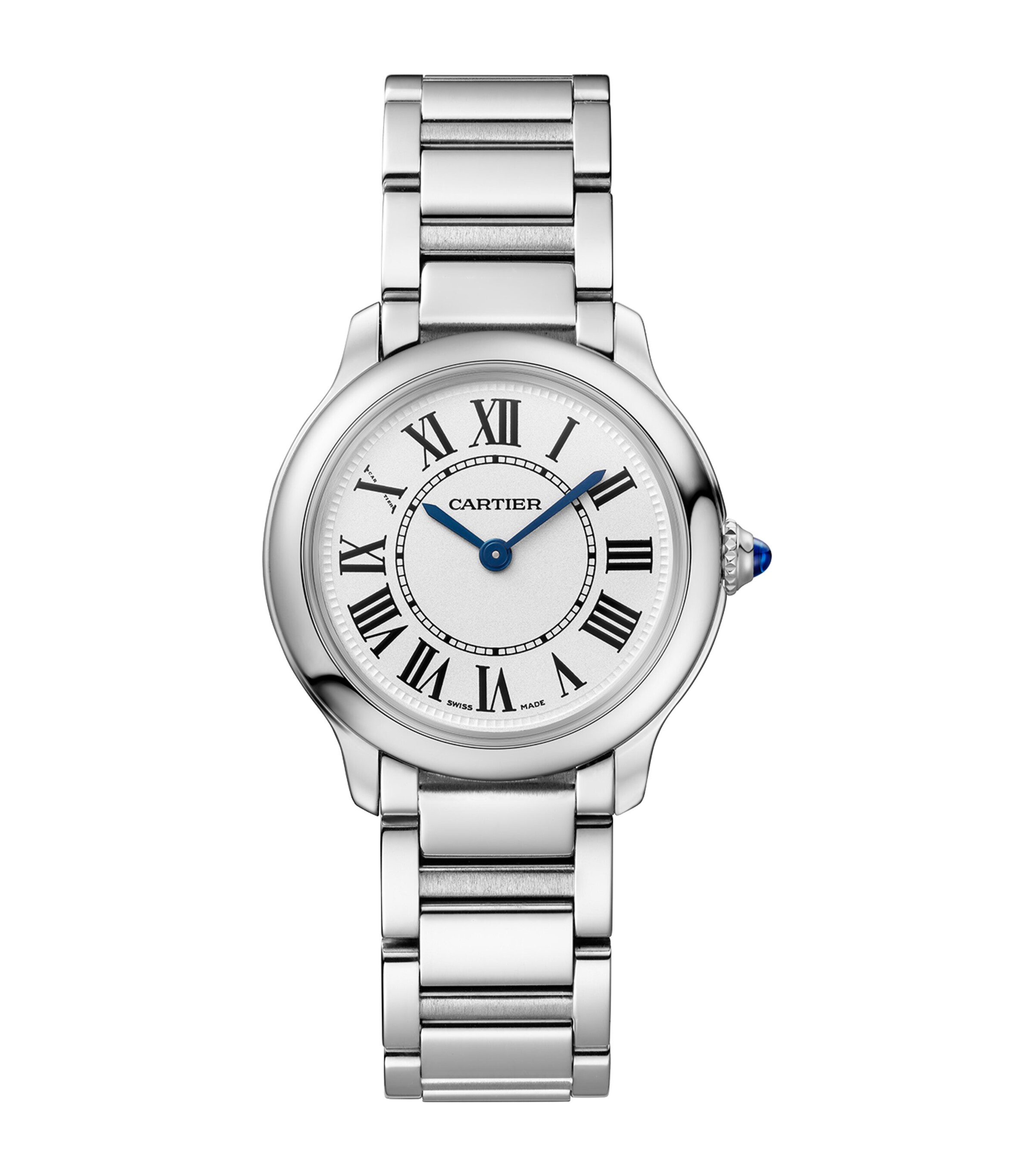 Cartier Stainless Steel Ronde Must de Cartier Watch 29mm Silver Image 1