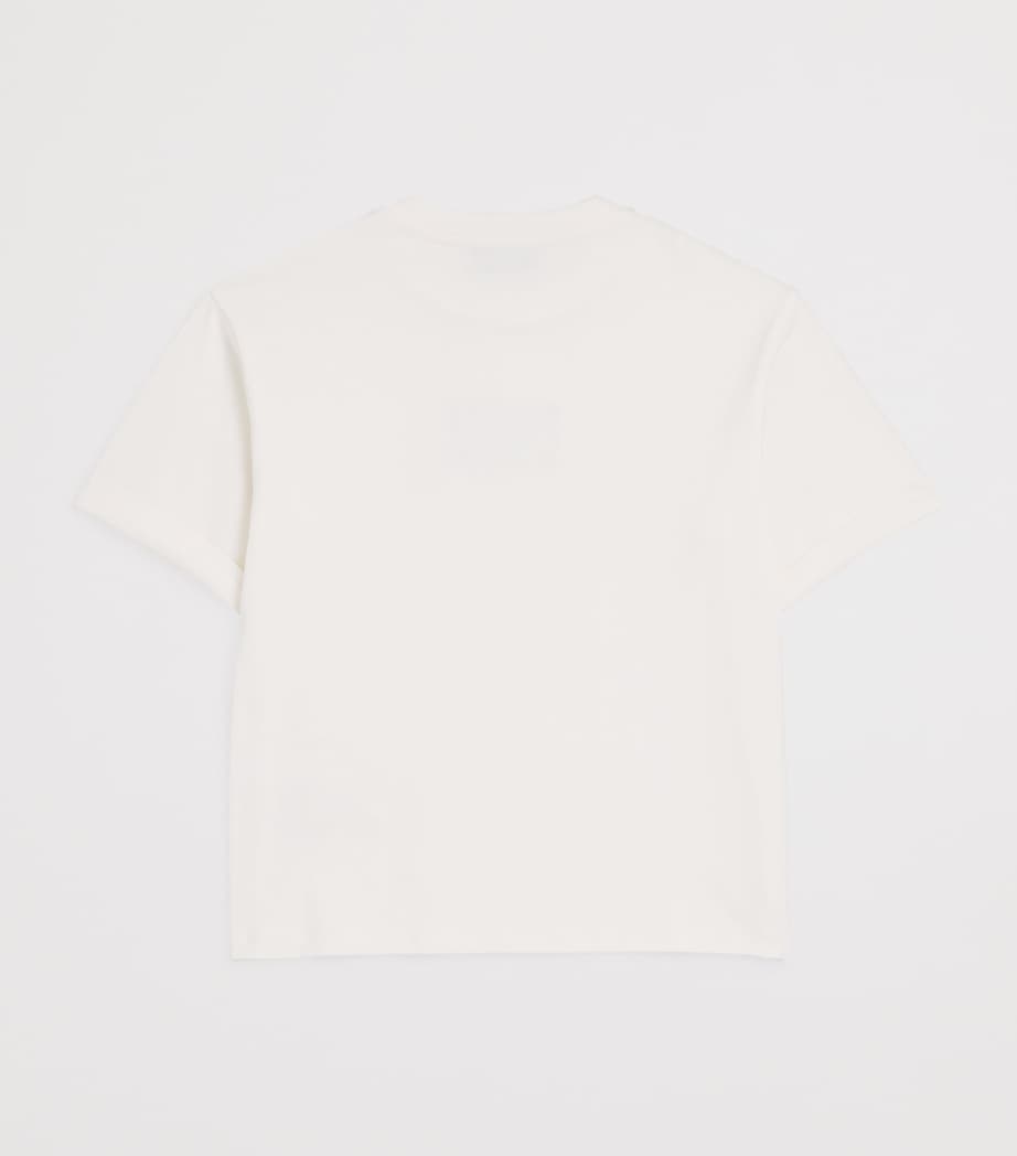 Missoni Kids Cotton Logo T-Shirt (4-14 Years) Ivory Image 2