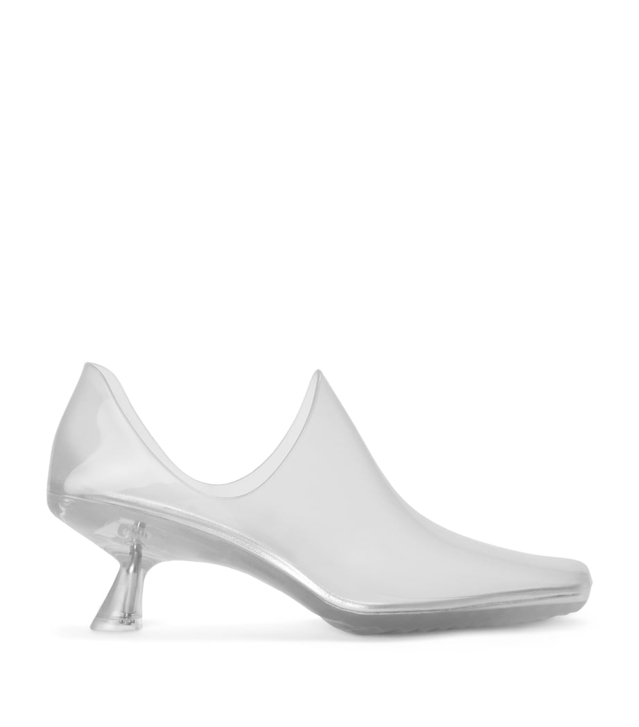 LOEWE Emily Aqua Ankle Boots 45 Transparent Image 1