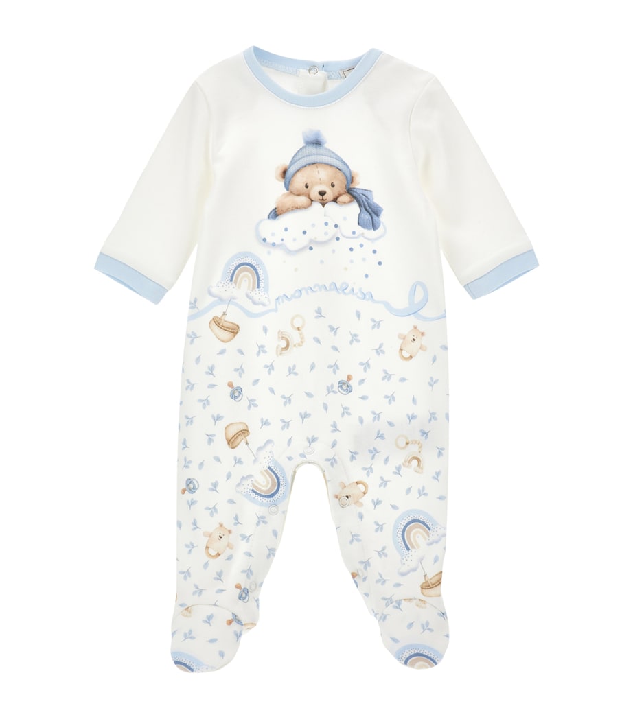 Teddy Bear All-In-One and Sleeping Bag Set (1-9 Months) PANNA+NUVOLA Image 1
