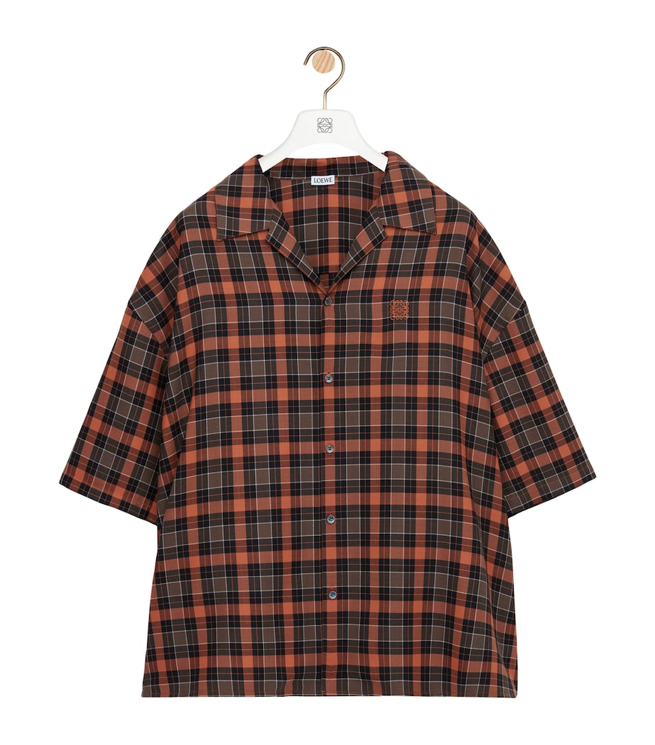 Check Anagram Shirt ORANGE/BLACK Image 1