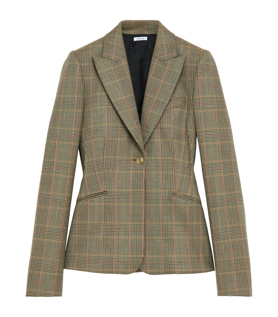 Wool Check Blazer 9101 Image 1
