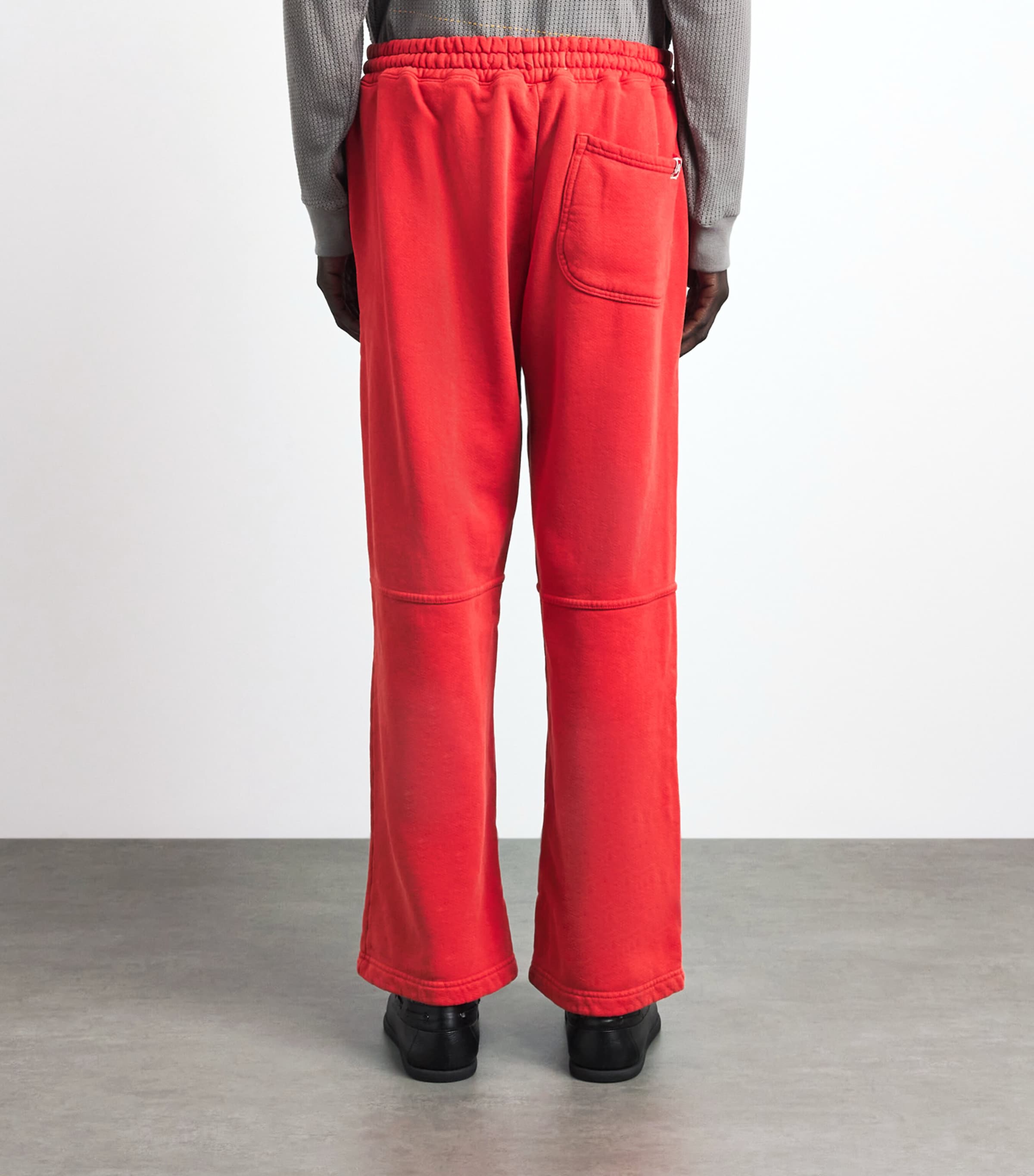 Cherry Los Angeles Mens Hollywood Parachute Straight Sweatpants Tomato Image 5