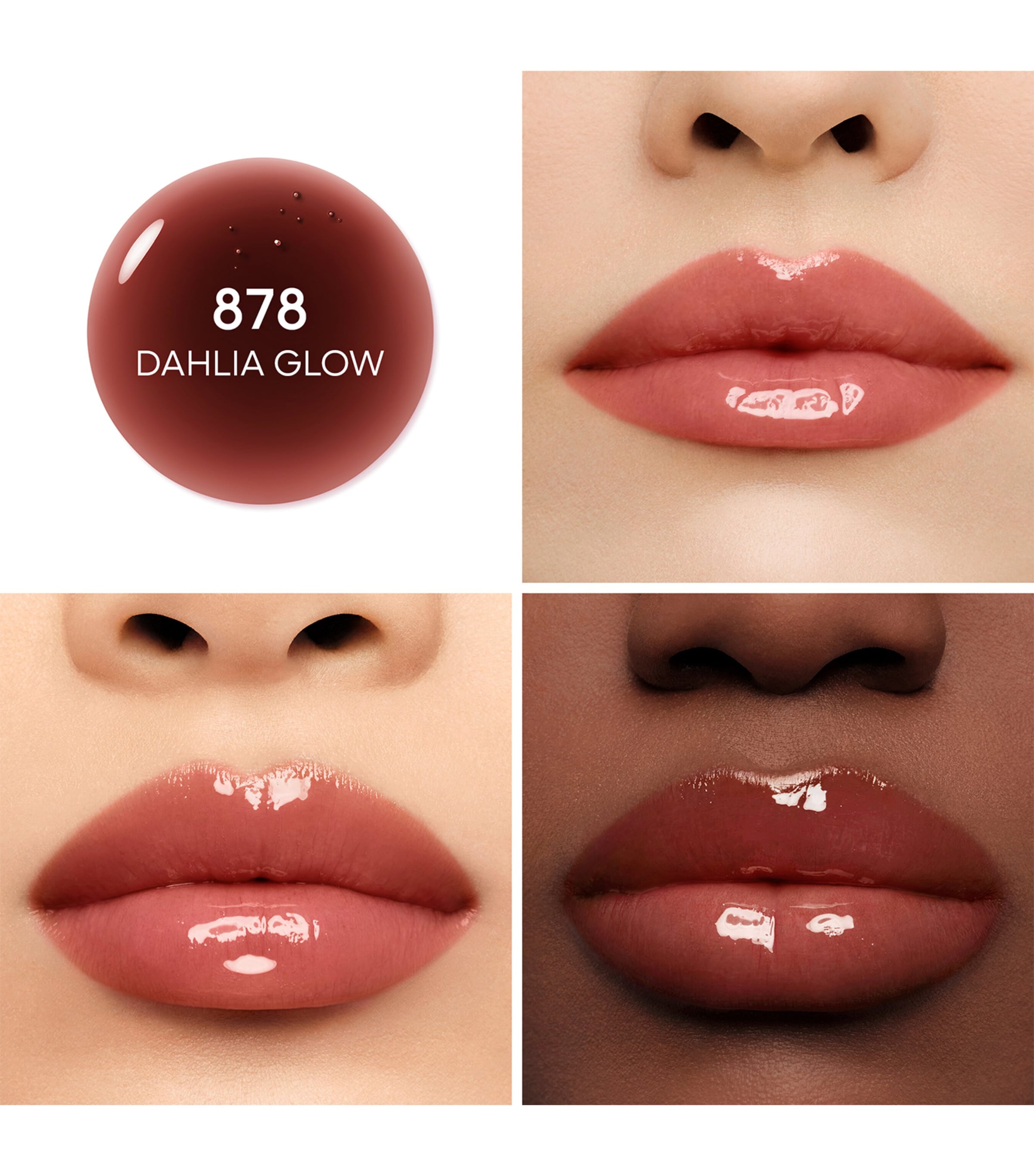 KissKiss Bee Glow Lip Oil 878 DAHLIA Image 2