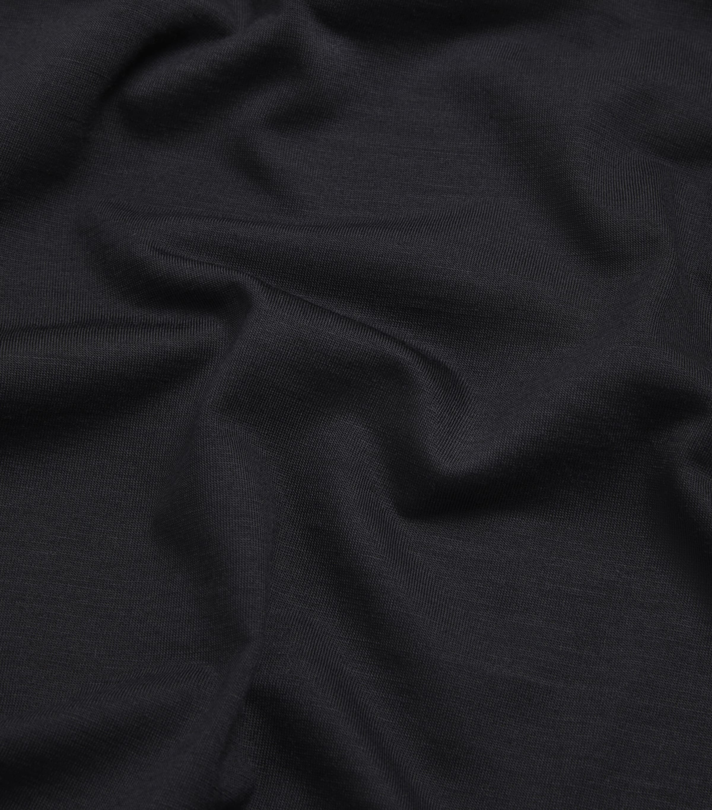 Dunhill Mens Wool Athluxury Short-Sleeve T-Shirt Navy Image 7