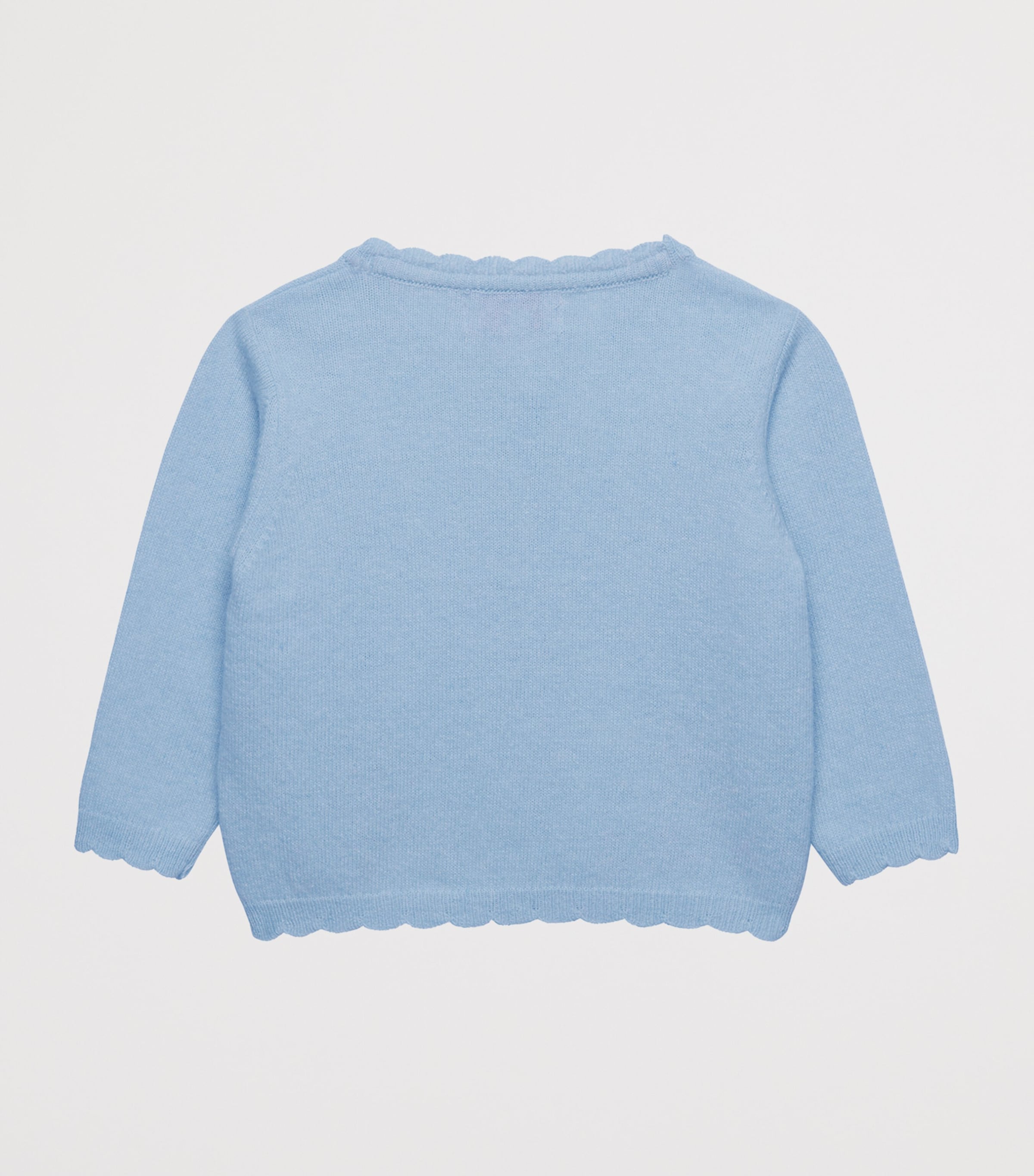 Wool-Blend Duck and Bunny Intarsia Cardigan (3-24 Months) PALE BLUE Image 2