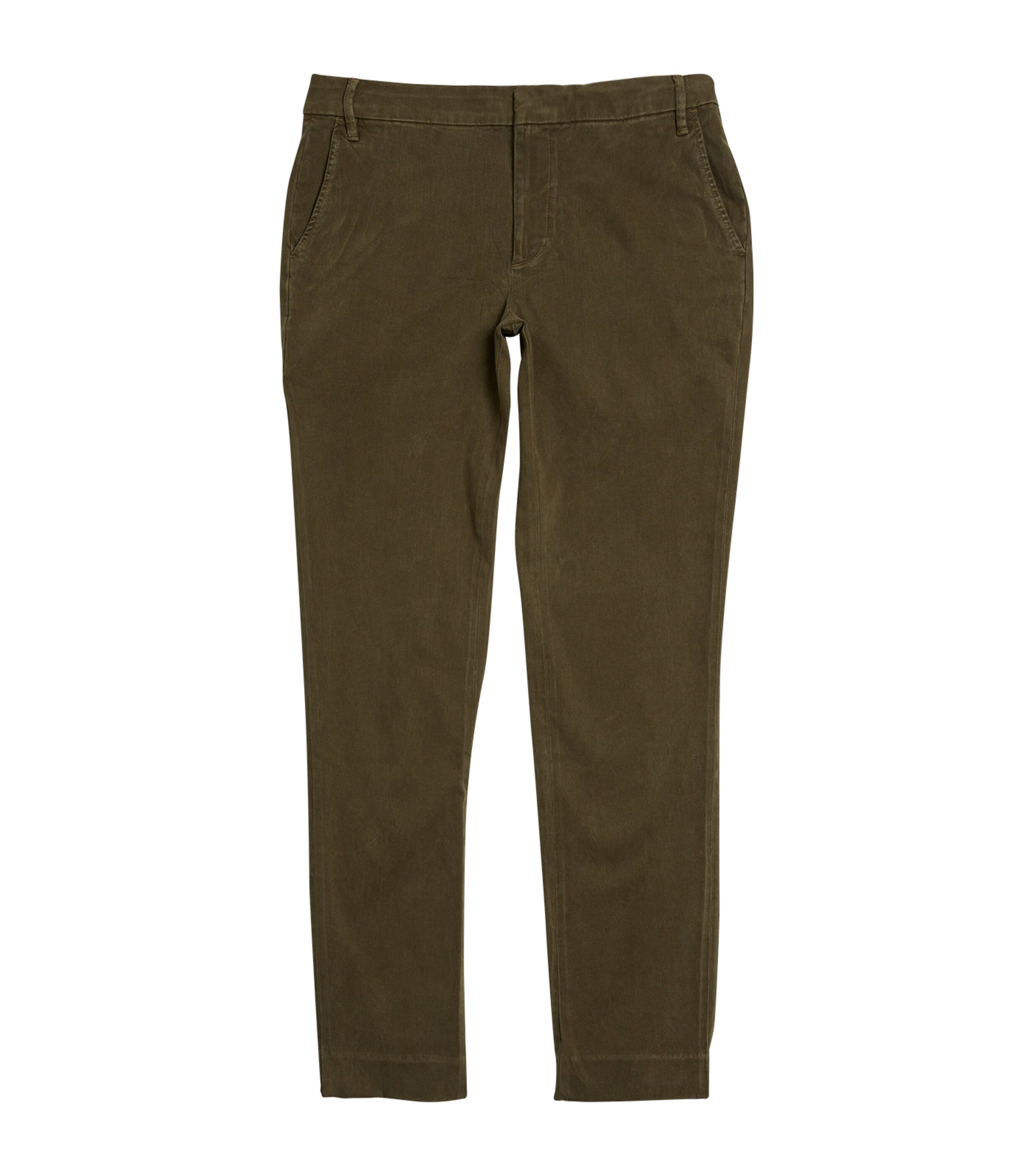 Frame Slim Chinos In Green