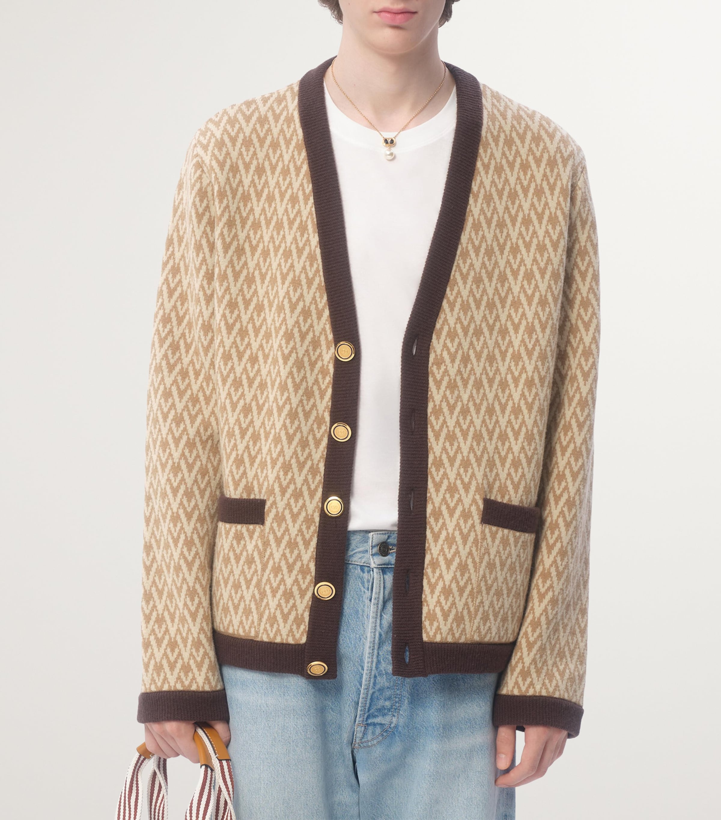 Cotton VLogo T-Shirt A03 Image 2