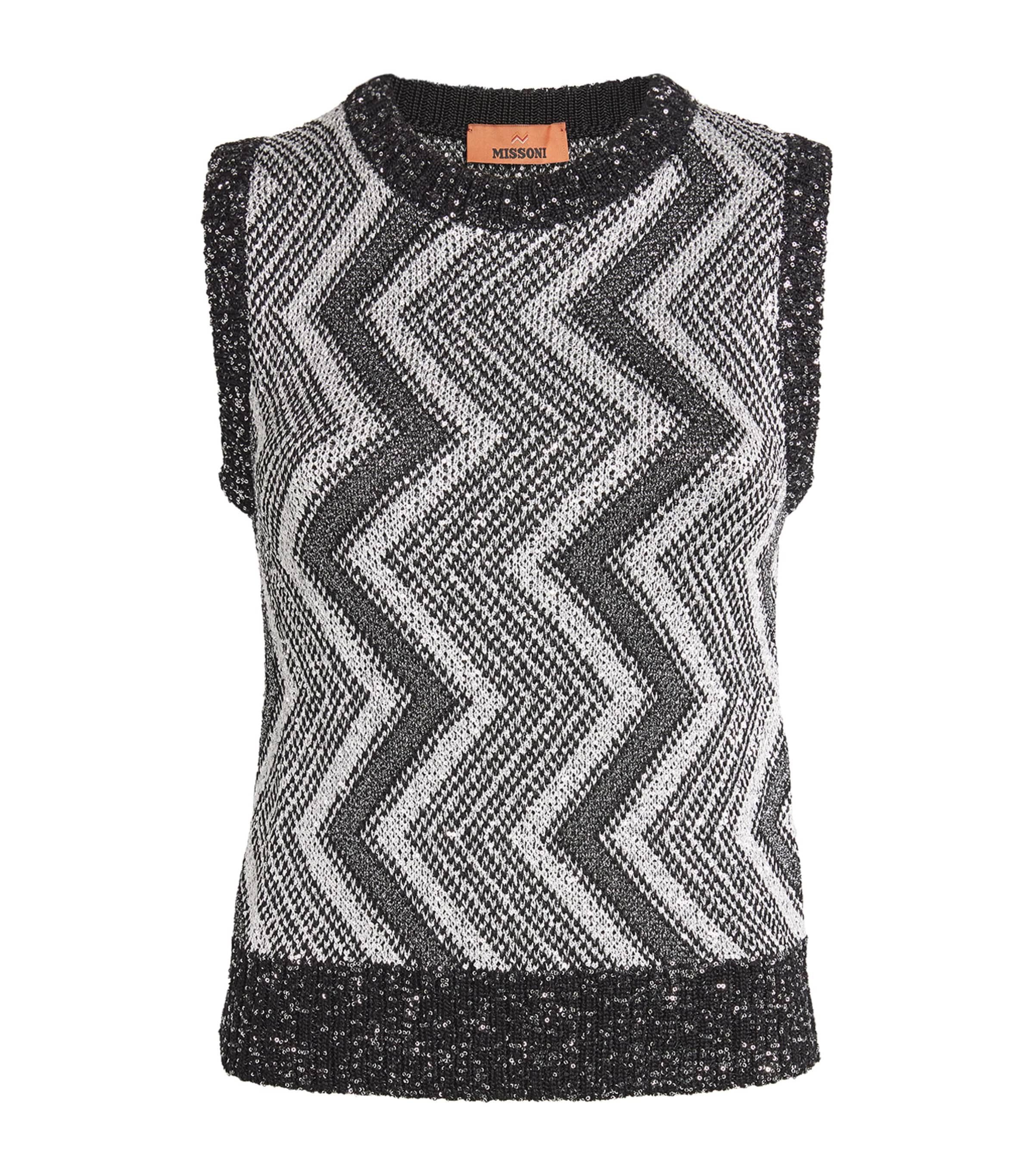Shop Missoni Zigzag Sweater Vest