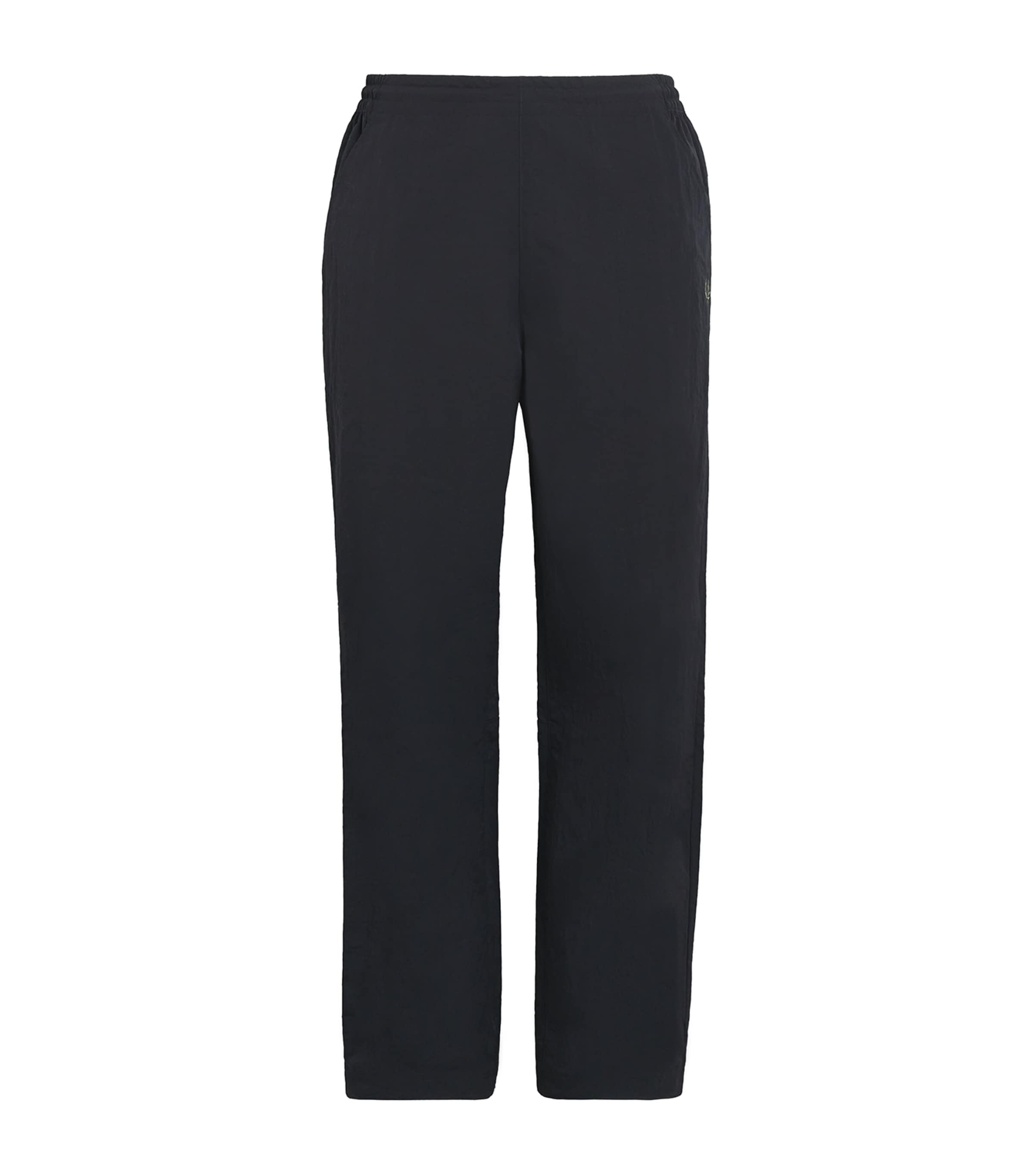 Fred Perry Mens Shell Track Pants Black Image 1