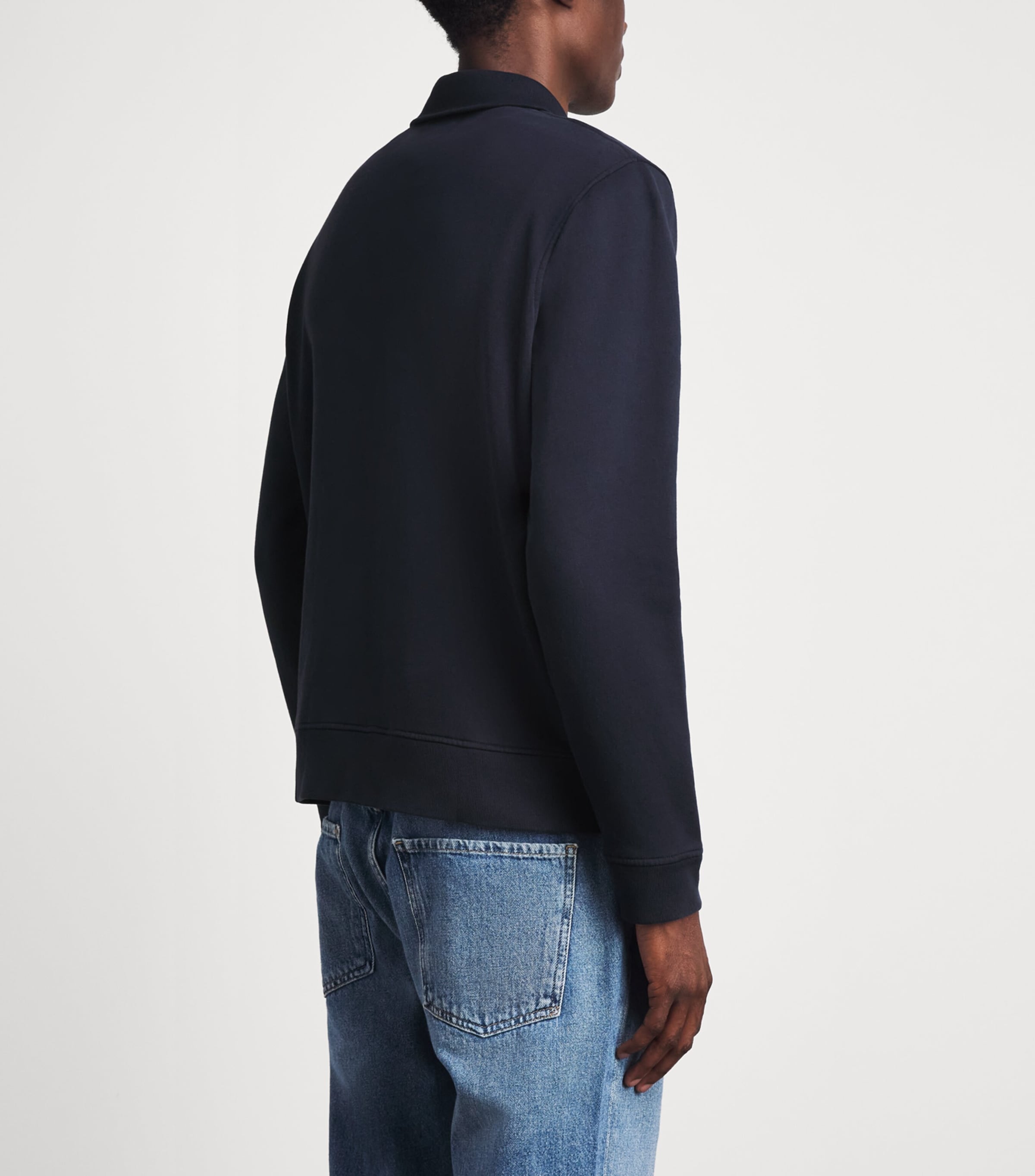 Citizens of Humanity Mens Rugby Pullover Sweatshirt Navy Image 5