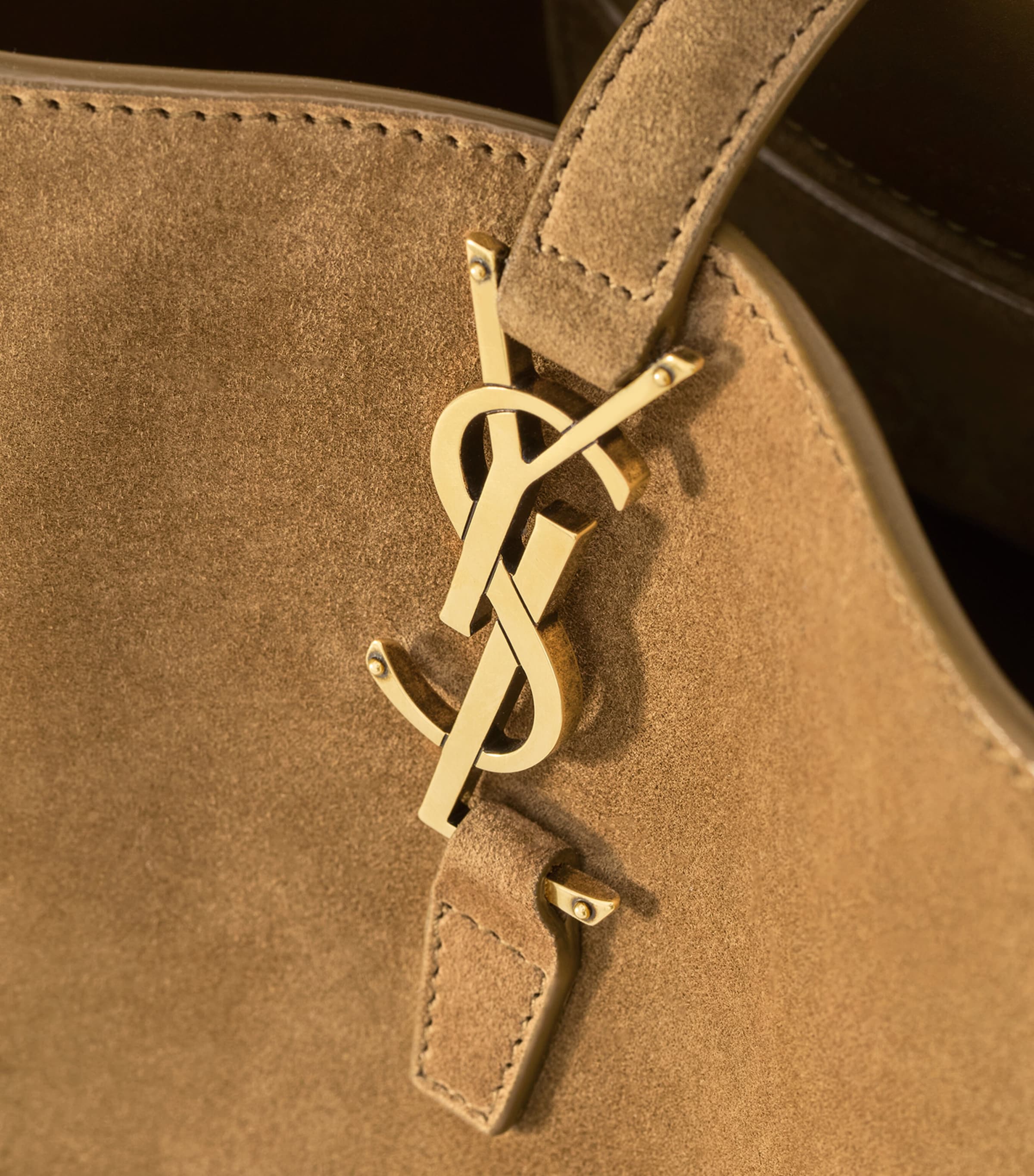 BPM B2-S67UL＋ Saint Laurent Green Small Le 37 Bucket Bag | Harrods US