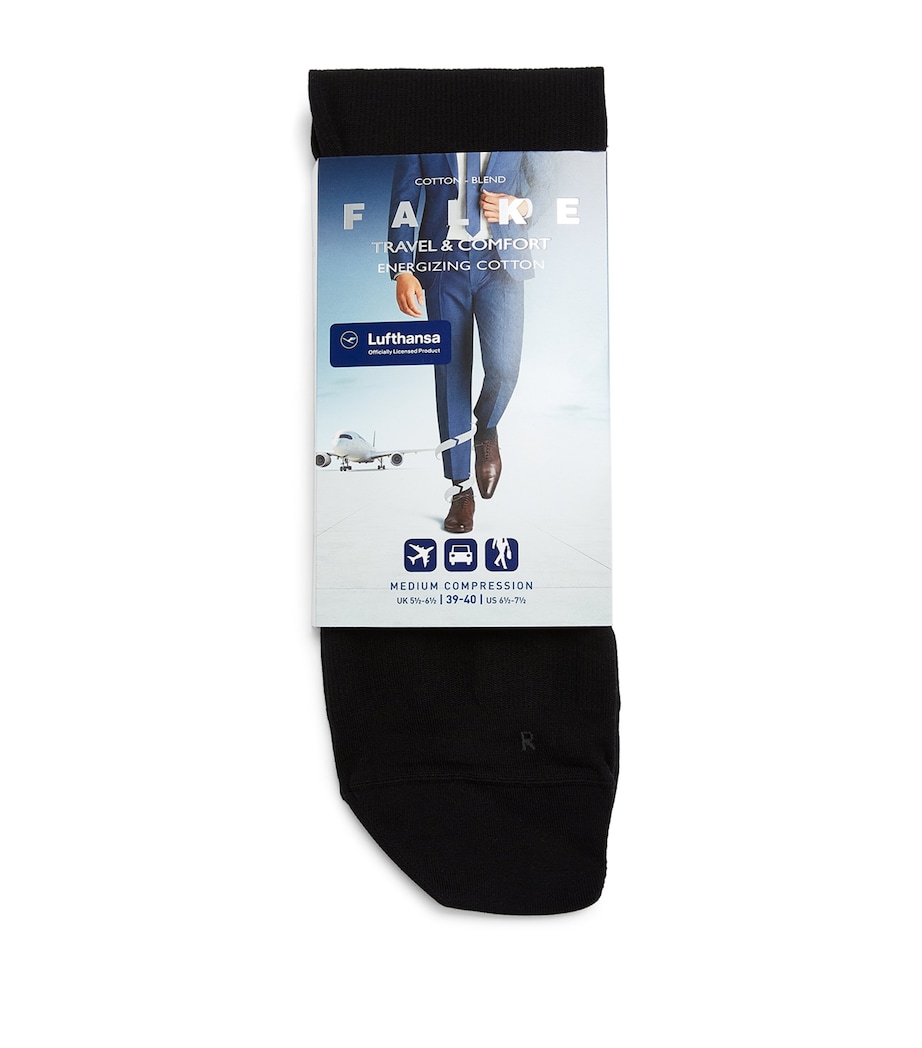 Energizing Knee-High Socks 3000 BLACK Image 1