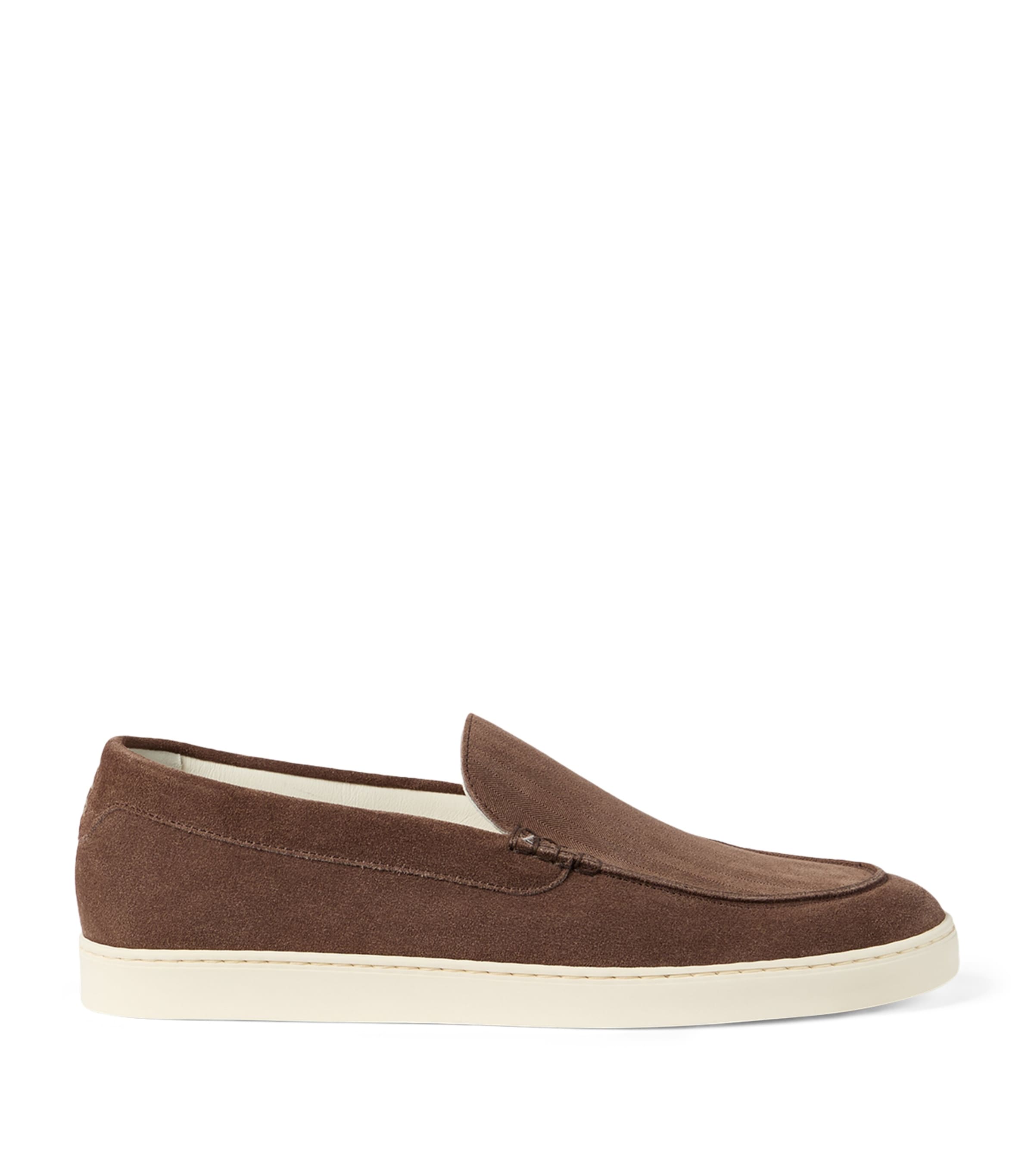 Suede Slip-On Sneakers C7959 Image 1