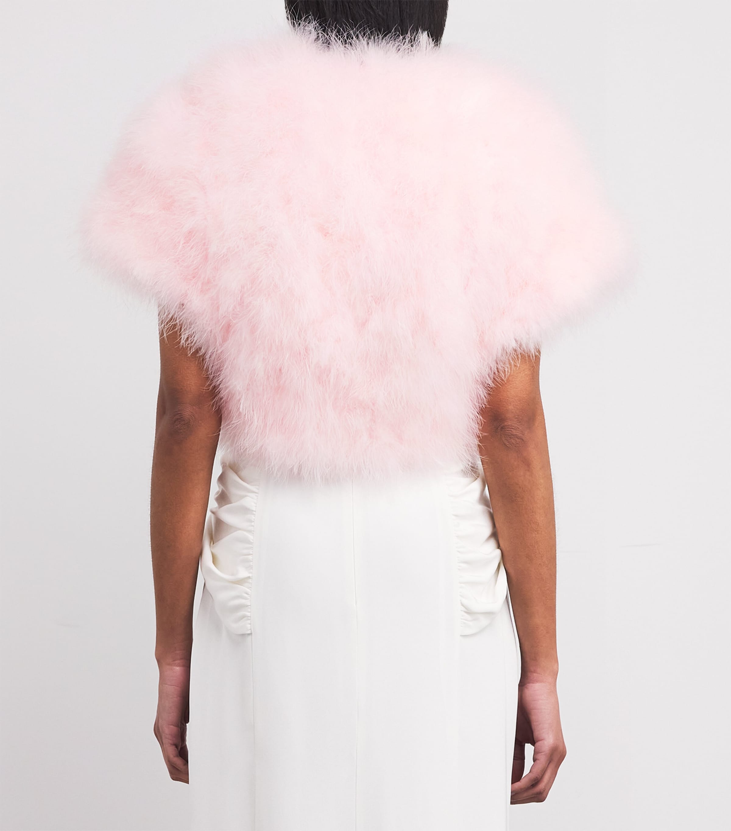 Feather Bolero Jacket A5046 Image 4