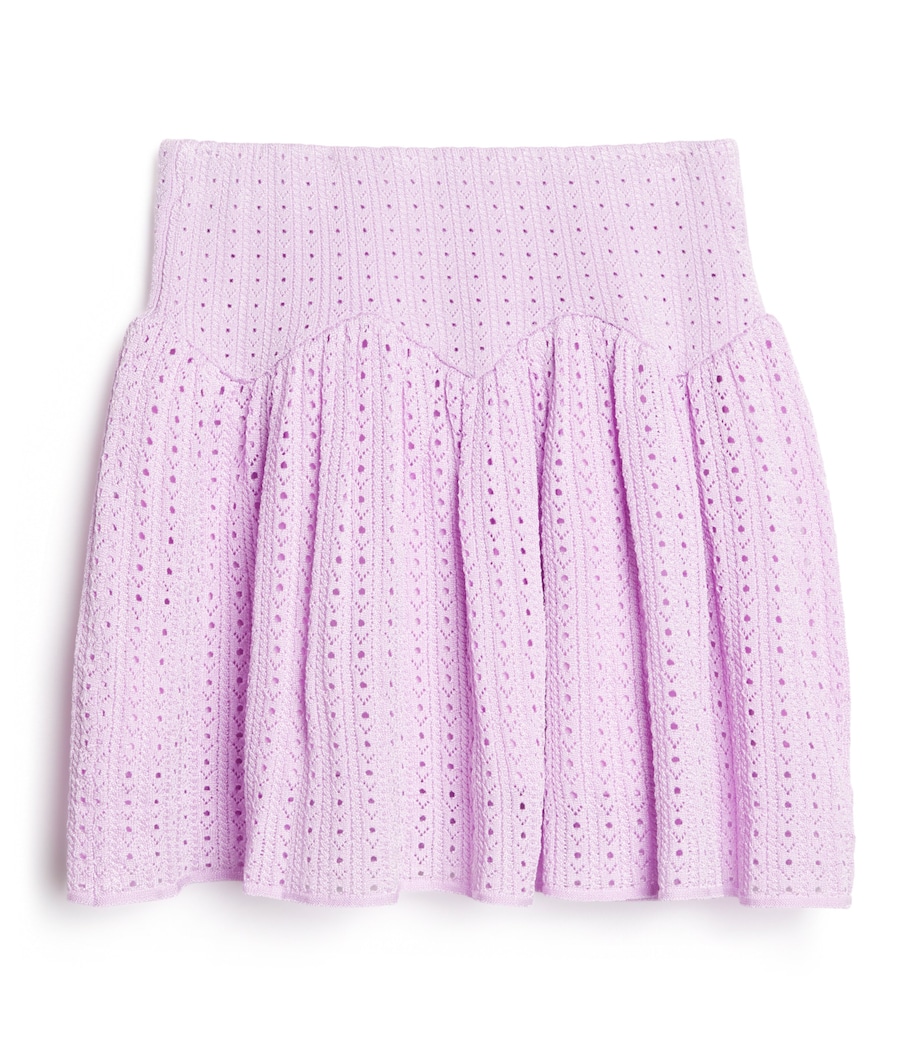 Knitted Ribbed Skirt (3-12 Years) PINK Image 1