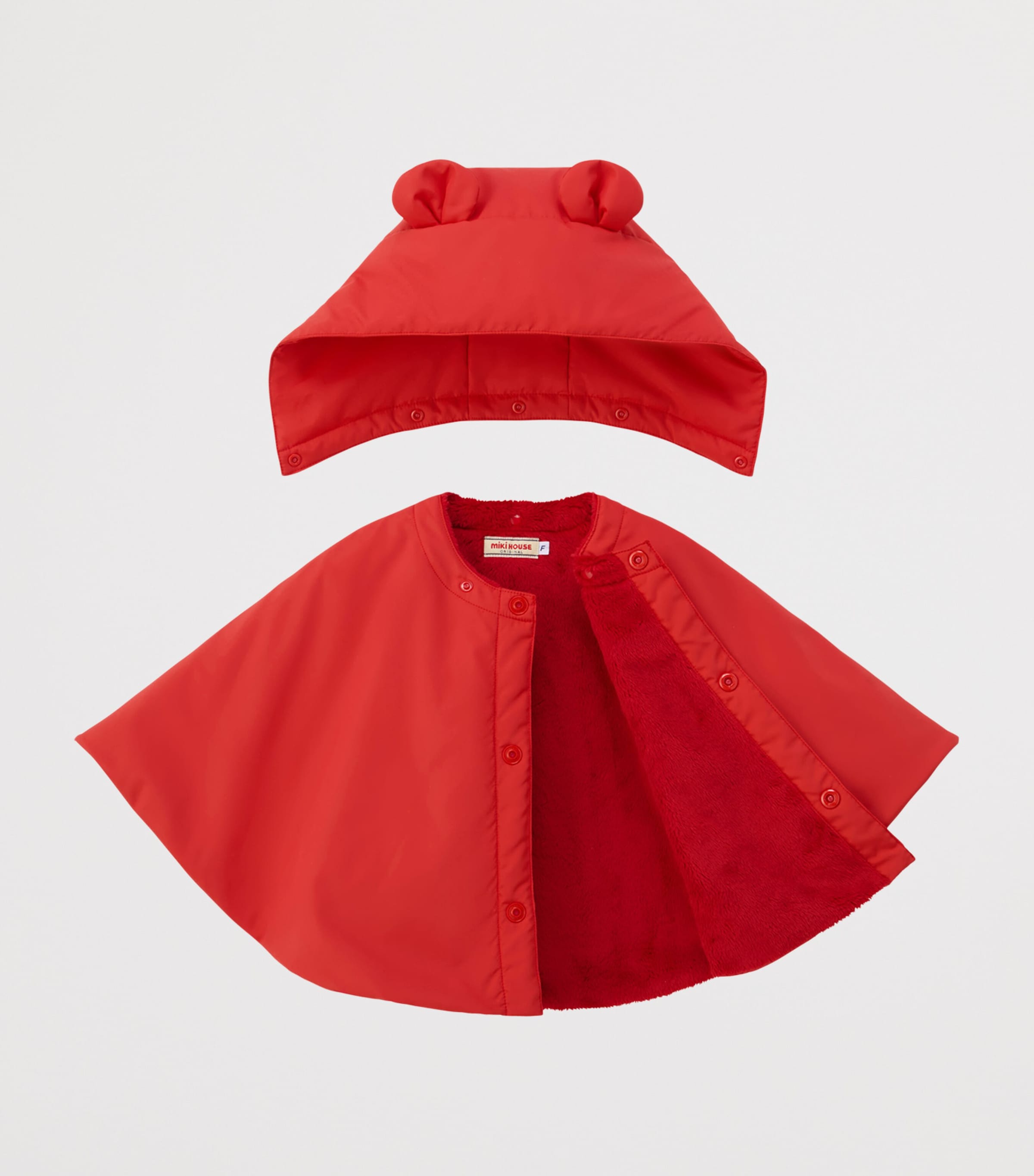 Embroidered Hooded Poncho (One Size) 2 Image 3