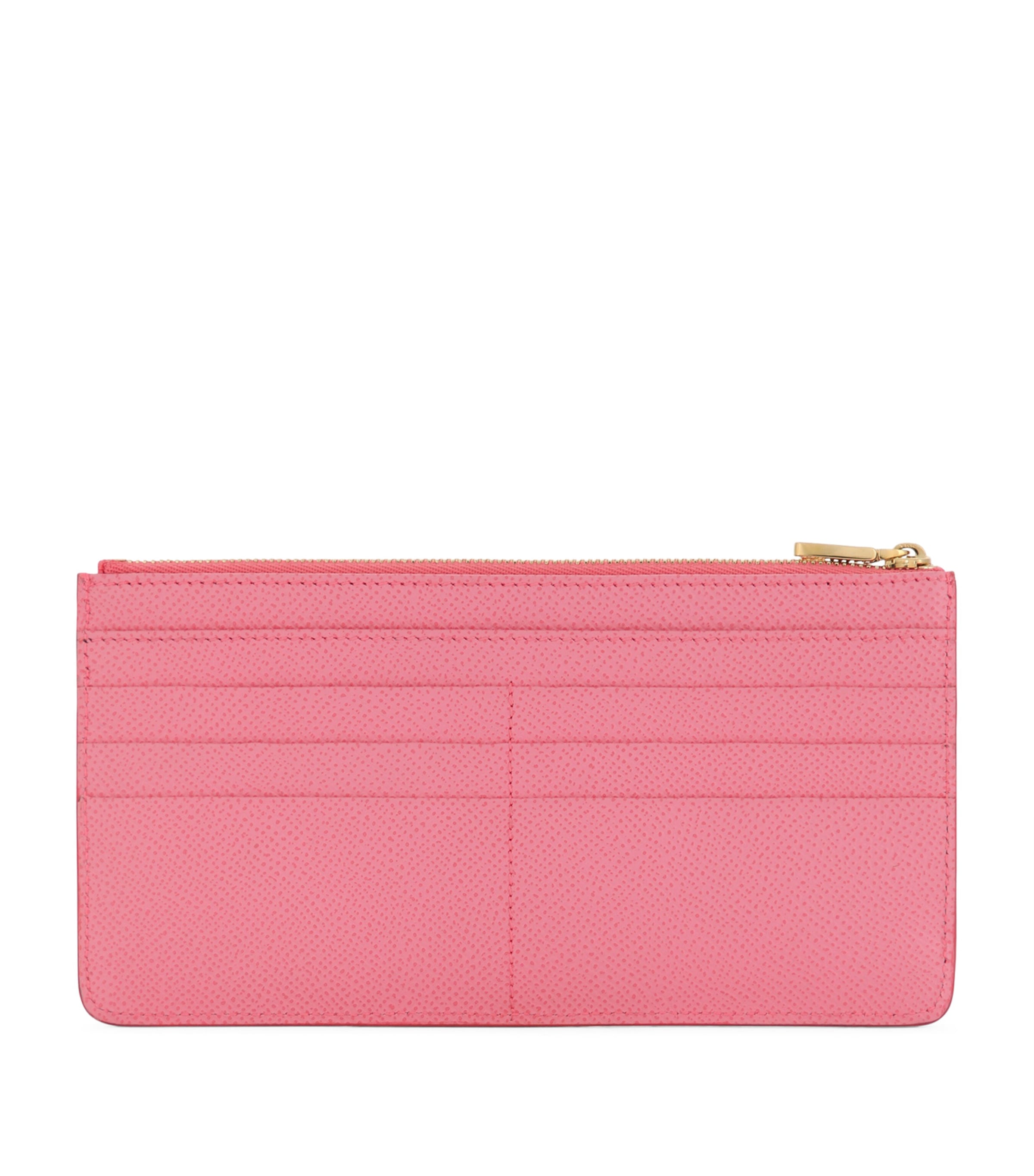 Calfskin Dauphine Card Holder 80424-CYCLAMEN 2 Image 4