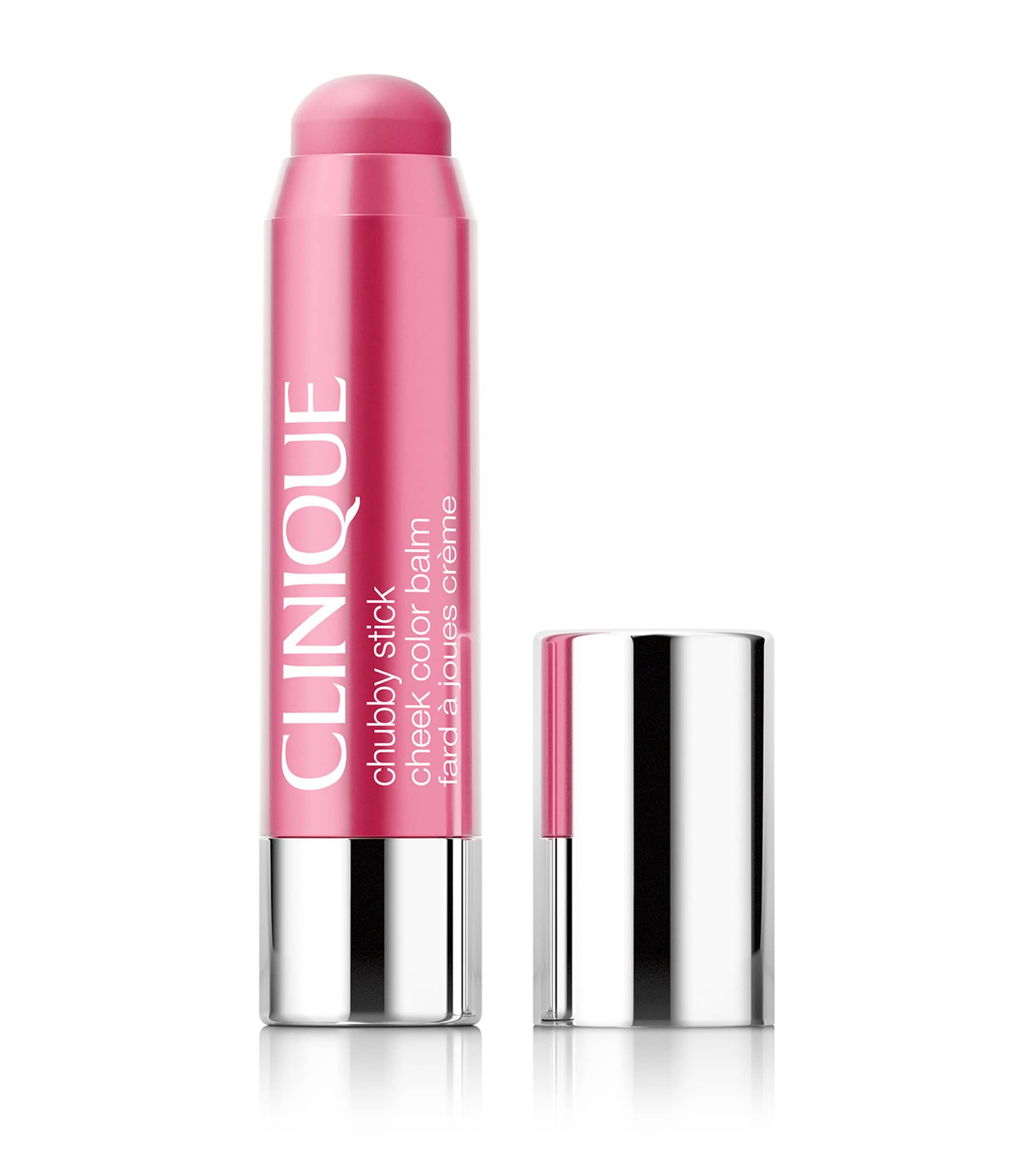 Clinique Chubby Stick Cheek Colour Balm Poppin' Pink Image 1