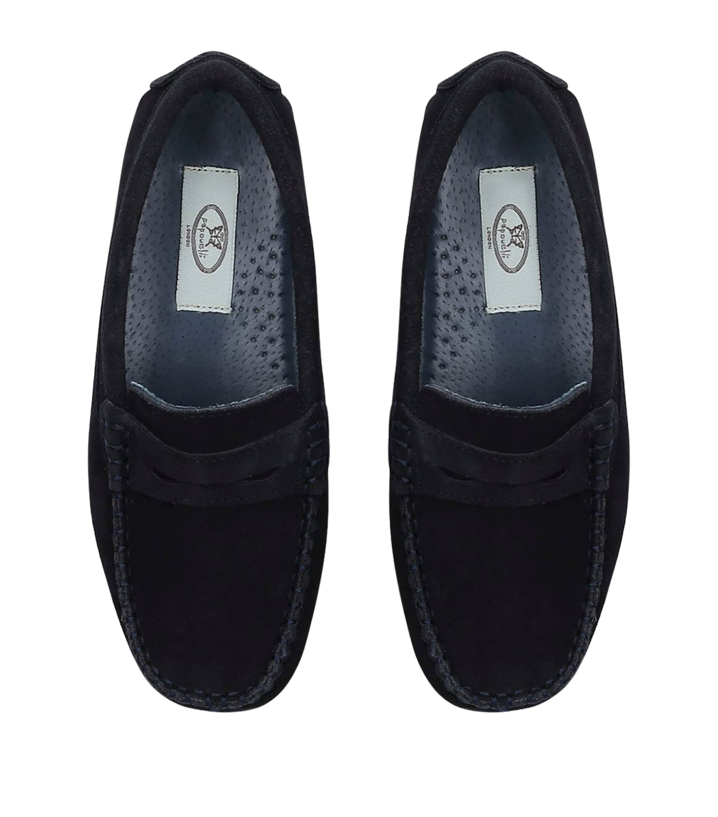 Suede Felix Shoes TEAL Image 4