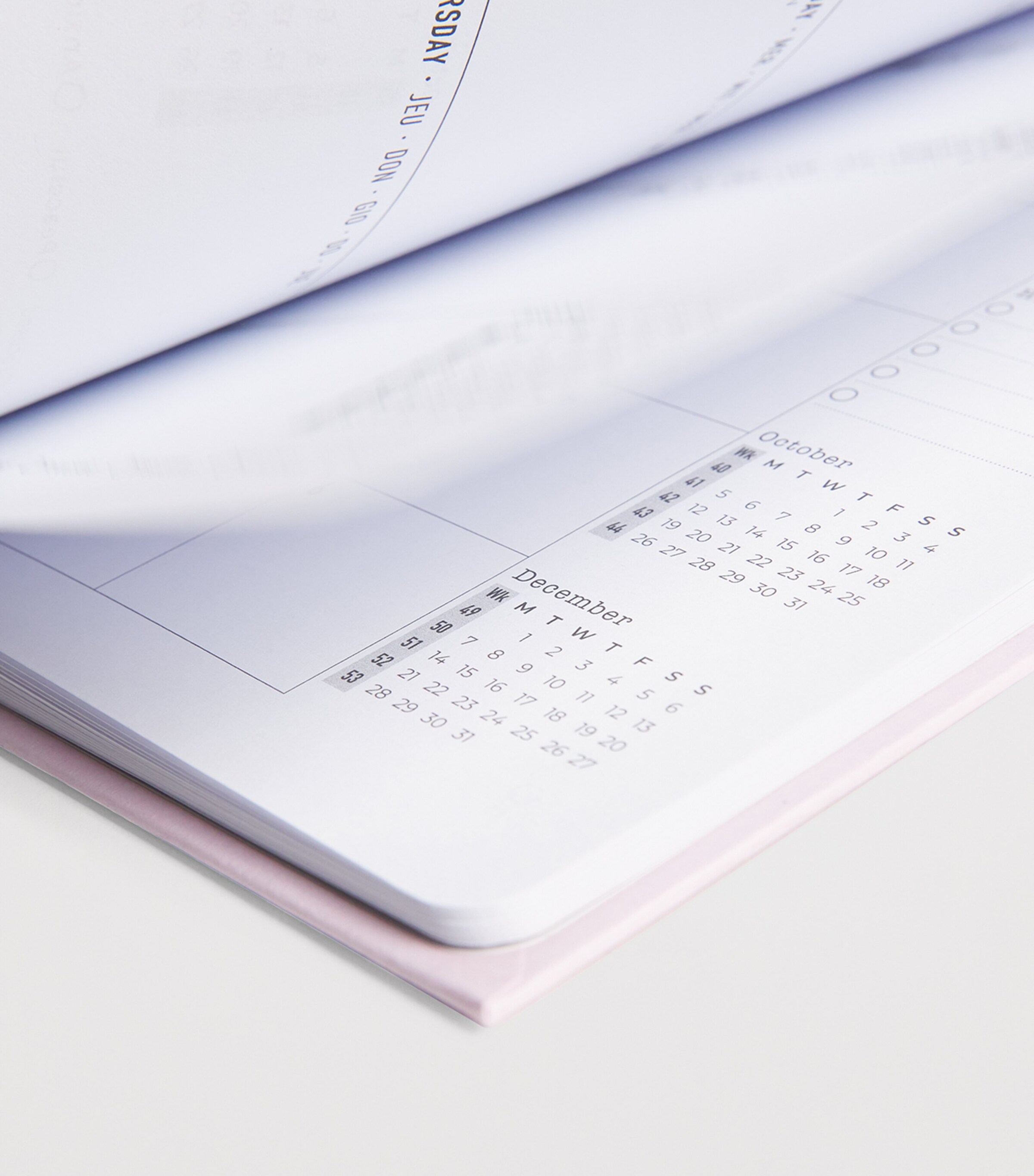 Harrods Classic A5 Diary 2026 Pink Image 3
