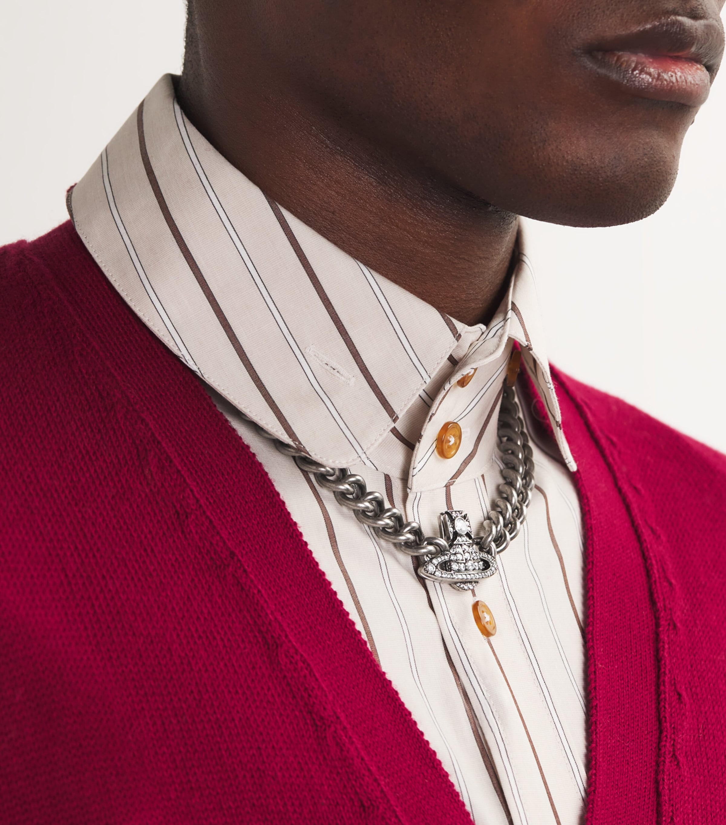 Vivienne Westwood Graziella Choker Necklace Oxi Silver Image 4