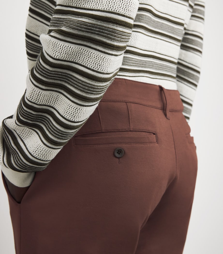 Stafford Straight Trousers BURNT EMBER Image 6