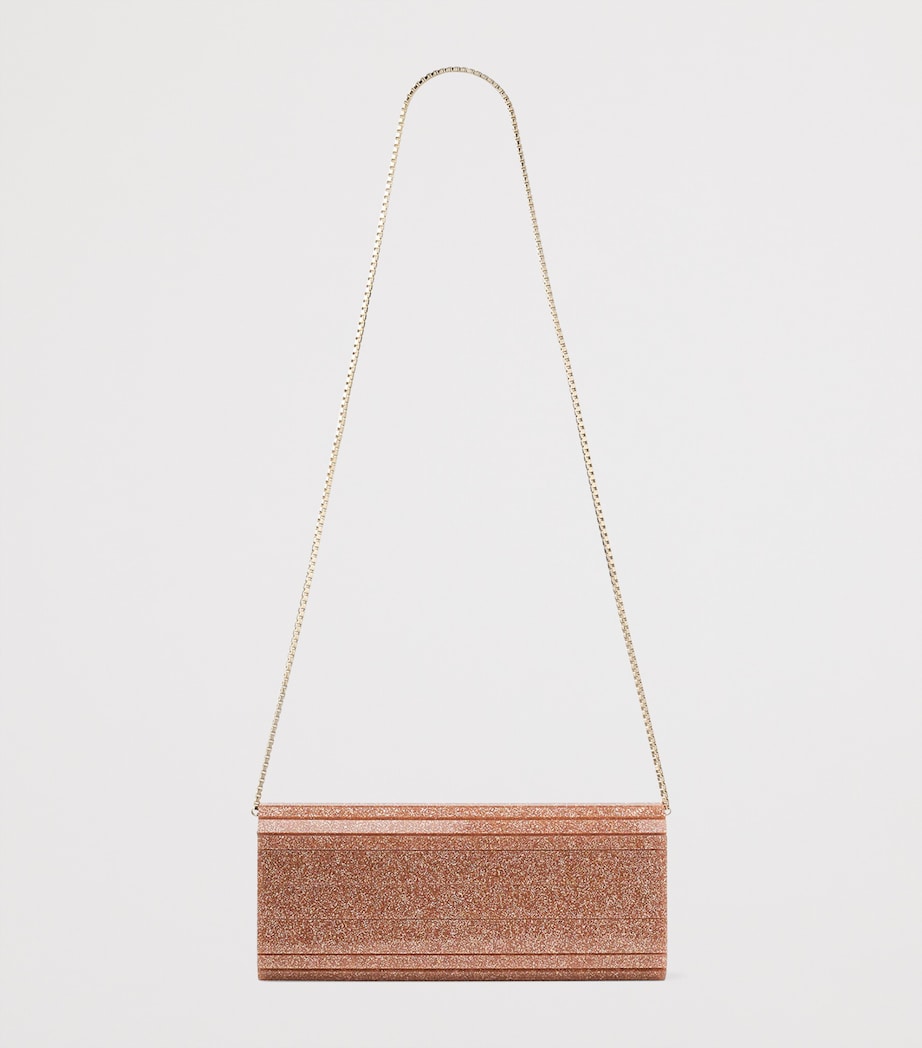 Sweetie Glitter Clutch Bag ROSE Image 4