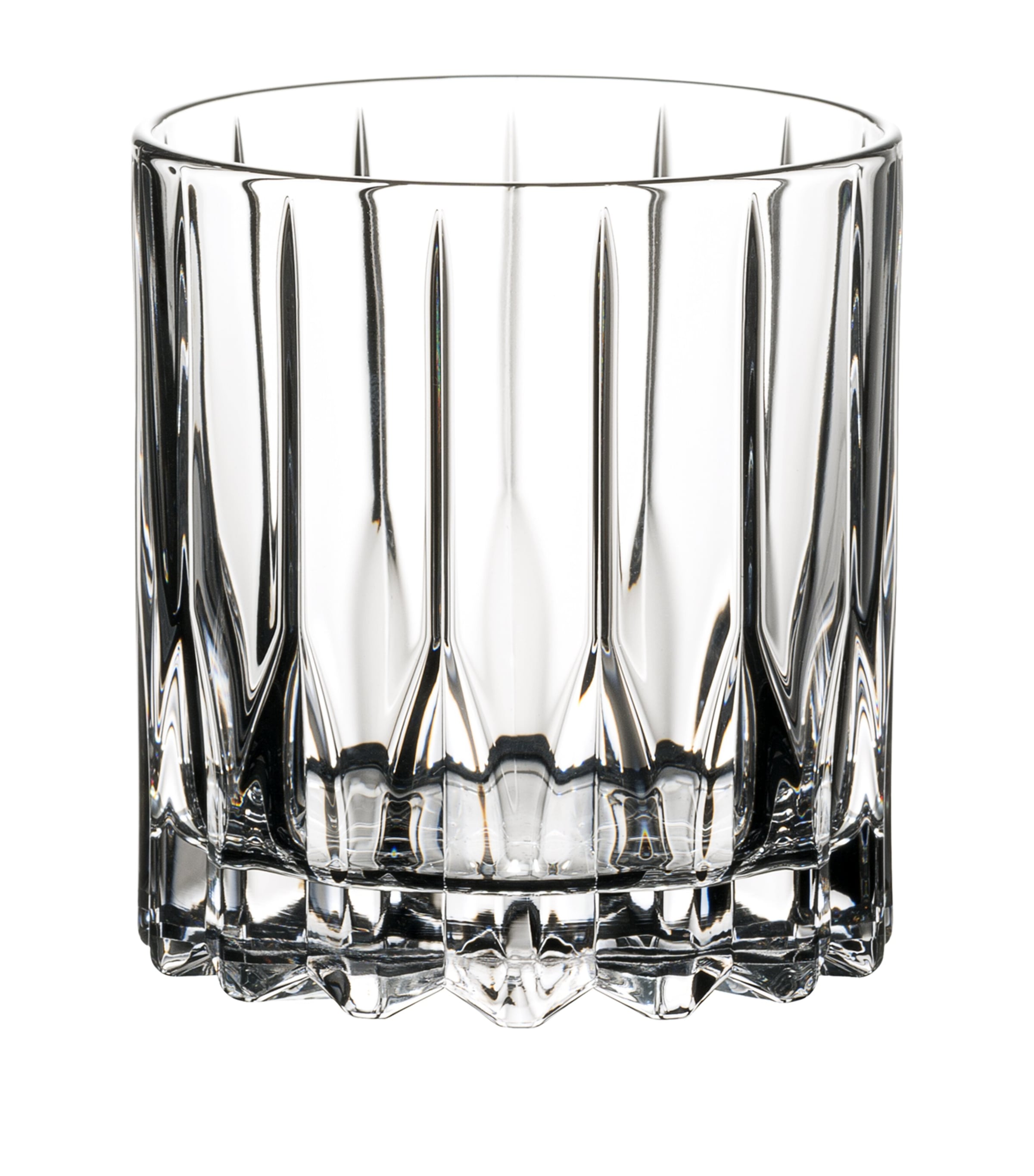 Set of 2 Crystal Drink Specific Neat Glasses (174ml) CLEAR Image 3