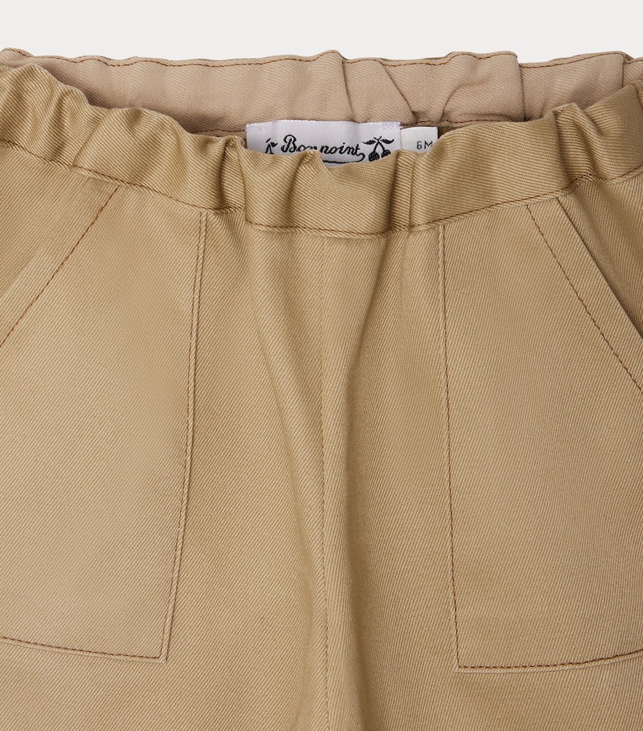 Cotton Carpenter Trousers (6-18 Months) SABLE Image 3