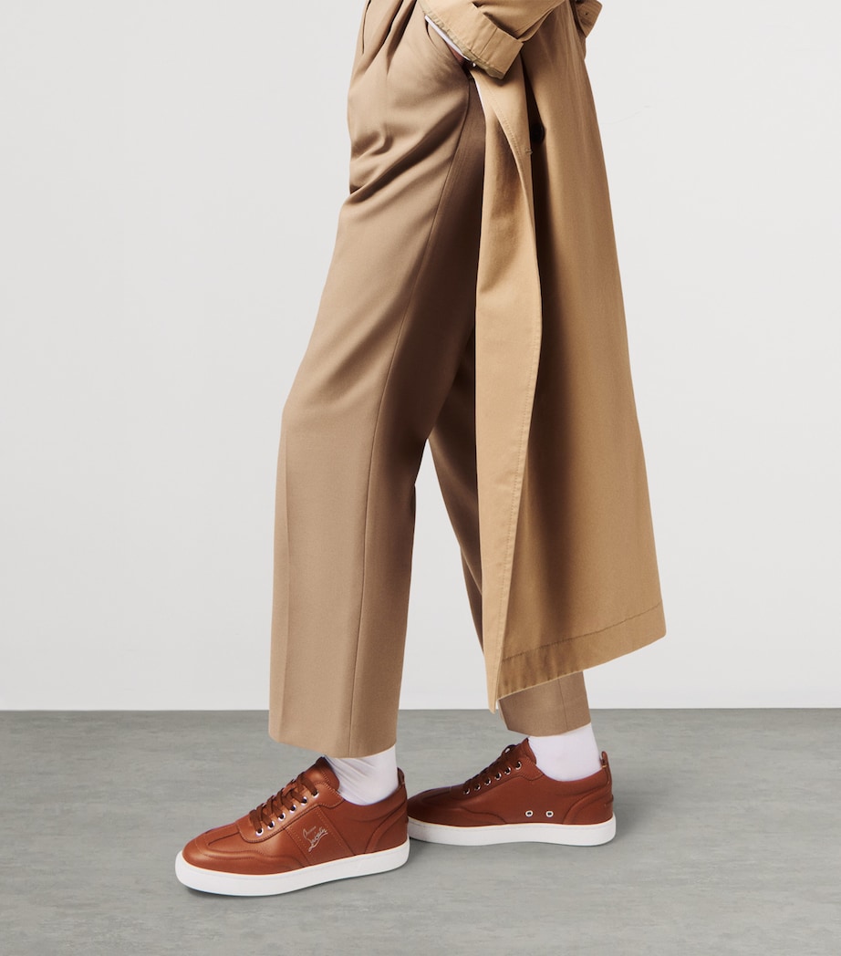 Retero Leather Sneakers BG71 Image 2