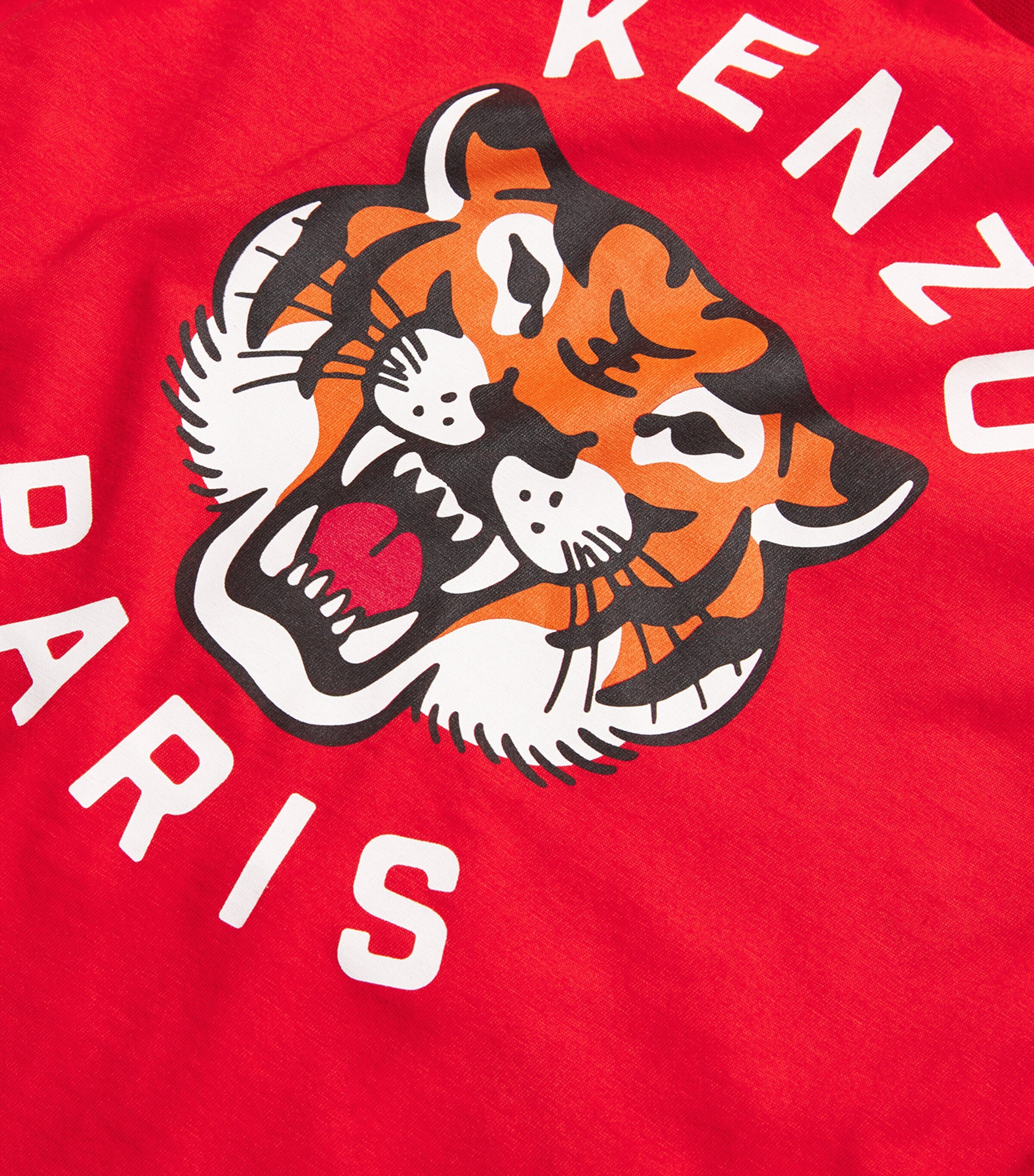 Cotton Logo T-Shirt (2-14 Years) 997 BRIGHT RED Image 3