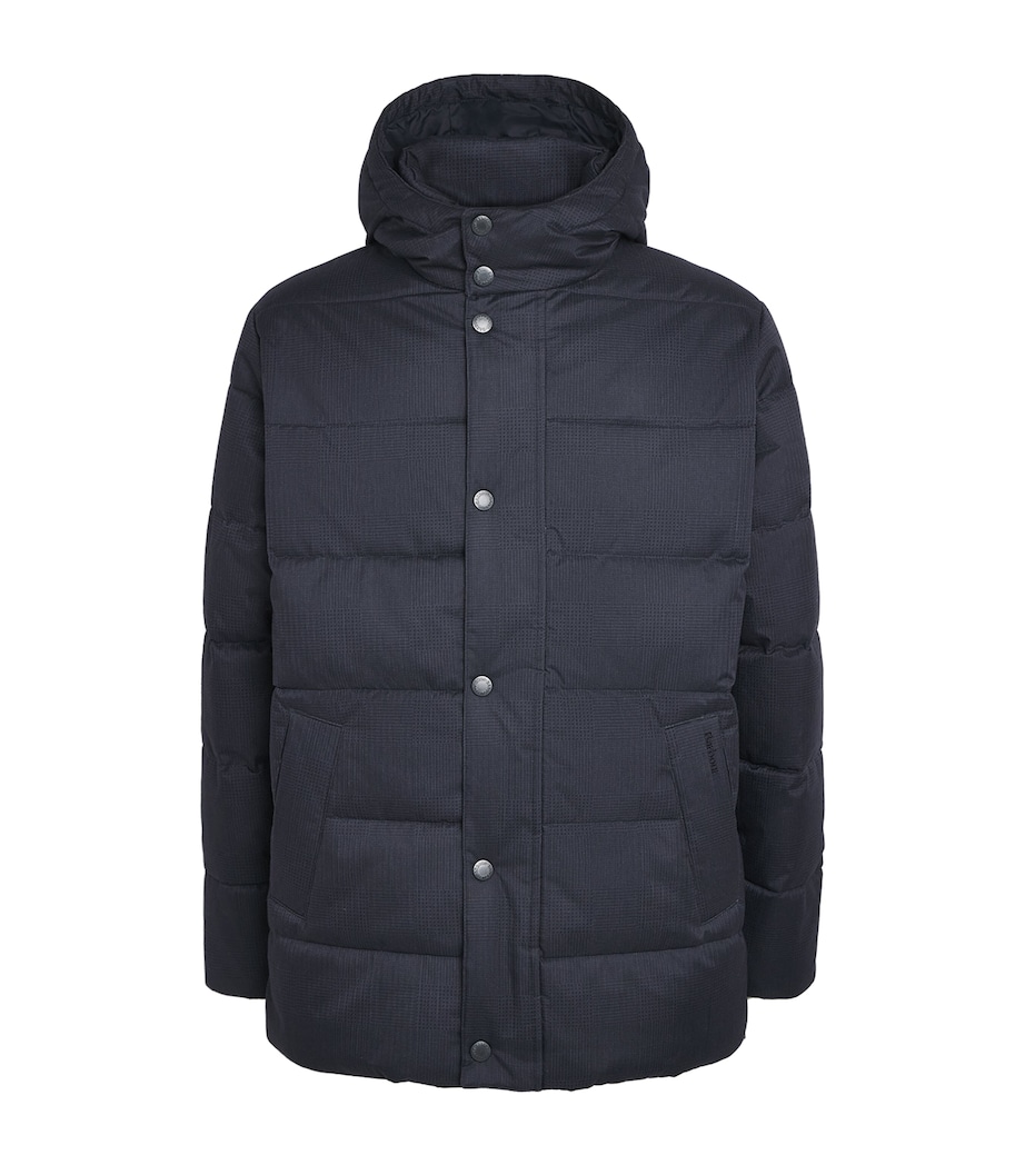 Barbour Mens Emble Puffer Jacket Dark Navy Image 1