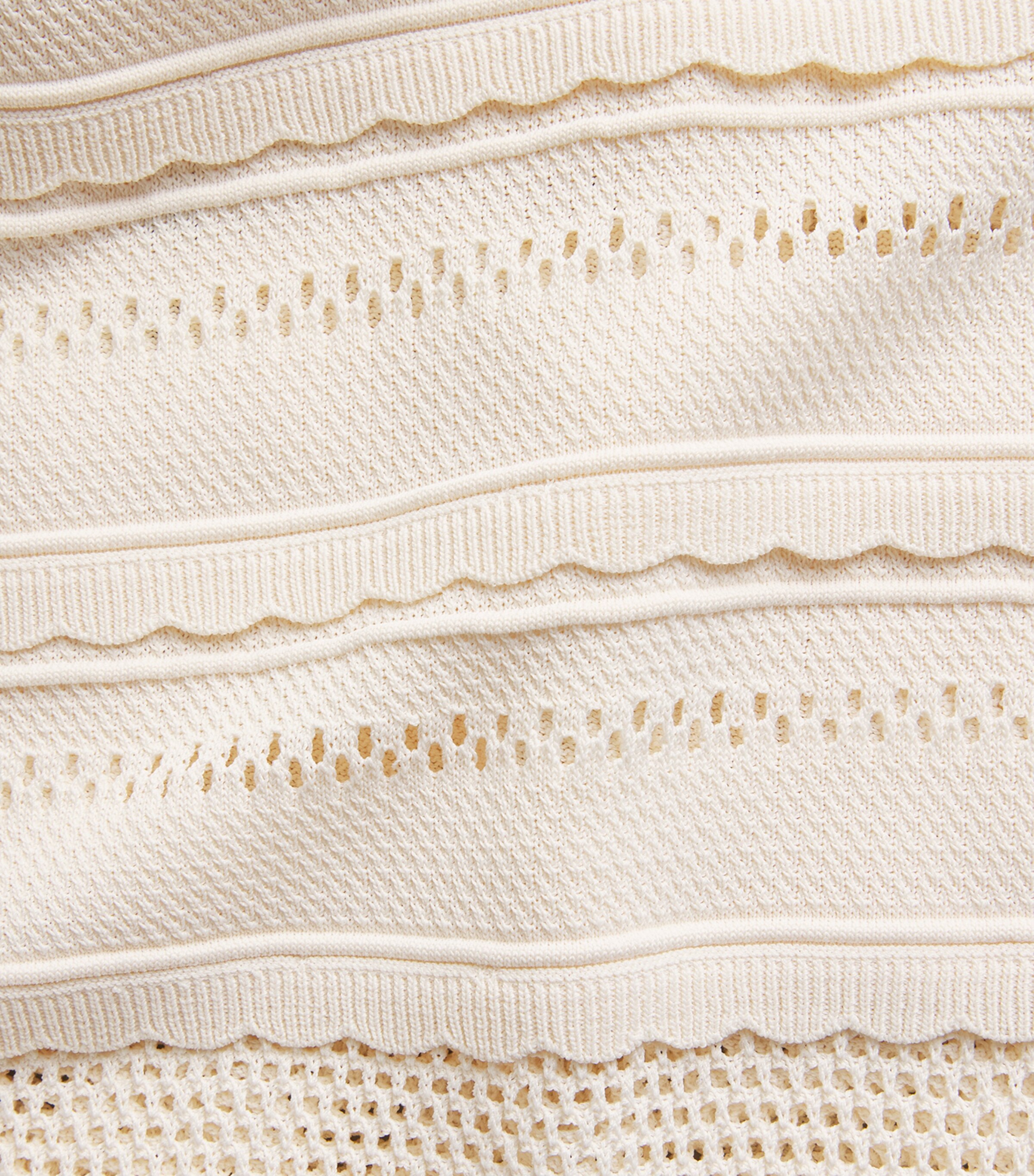 Devon Windsor Womens Crochet Yasmin Maxi Skirt Veil Image 6