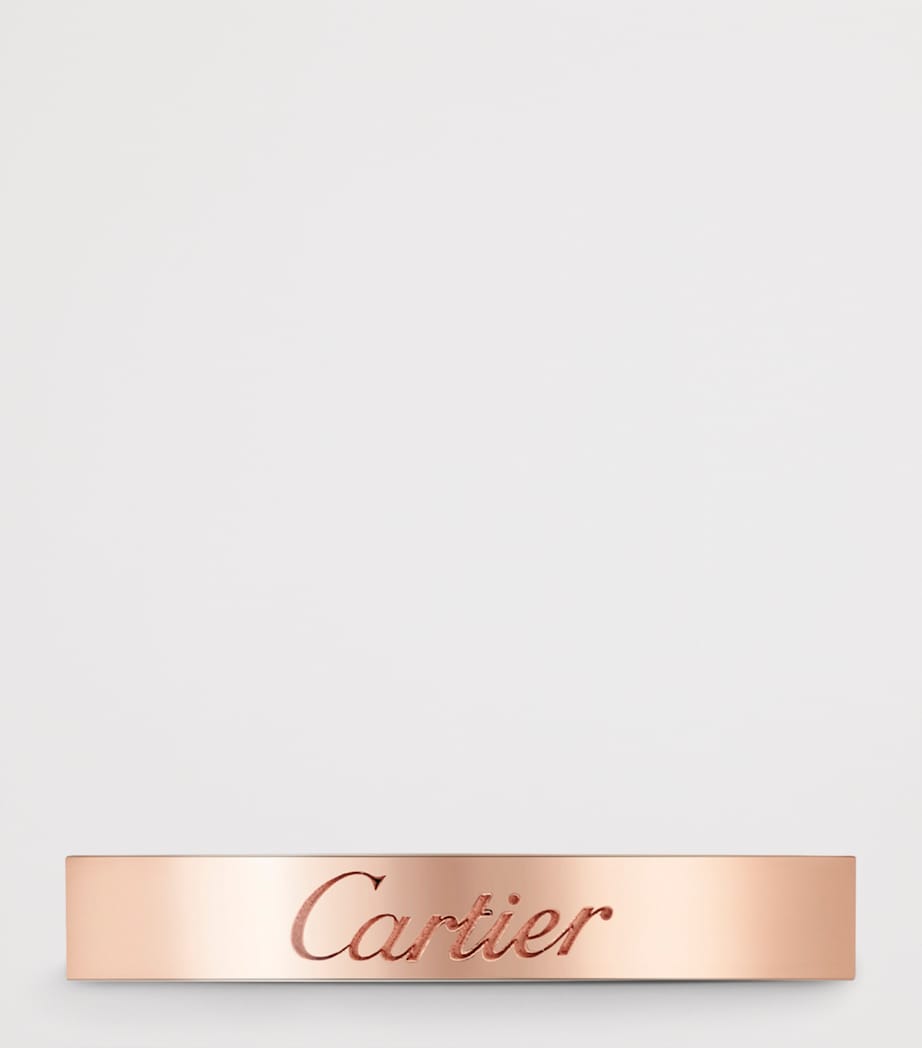 Cartier Rose Gold C de Cartier Wedding Band (3mm) Rose Gold Image 7