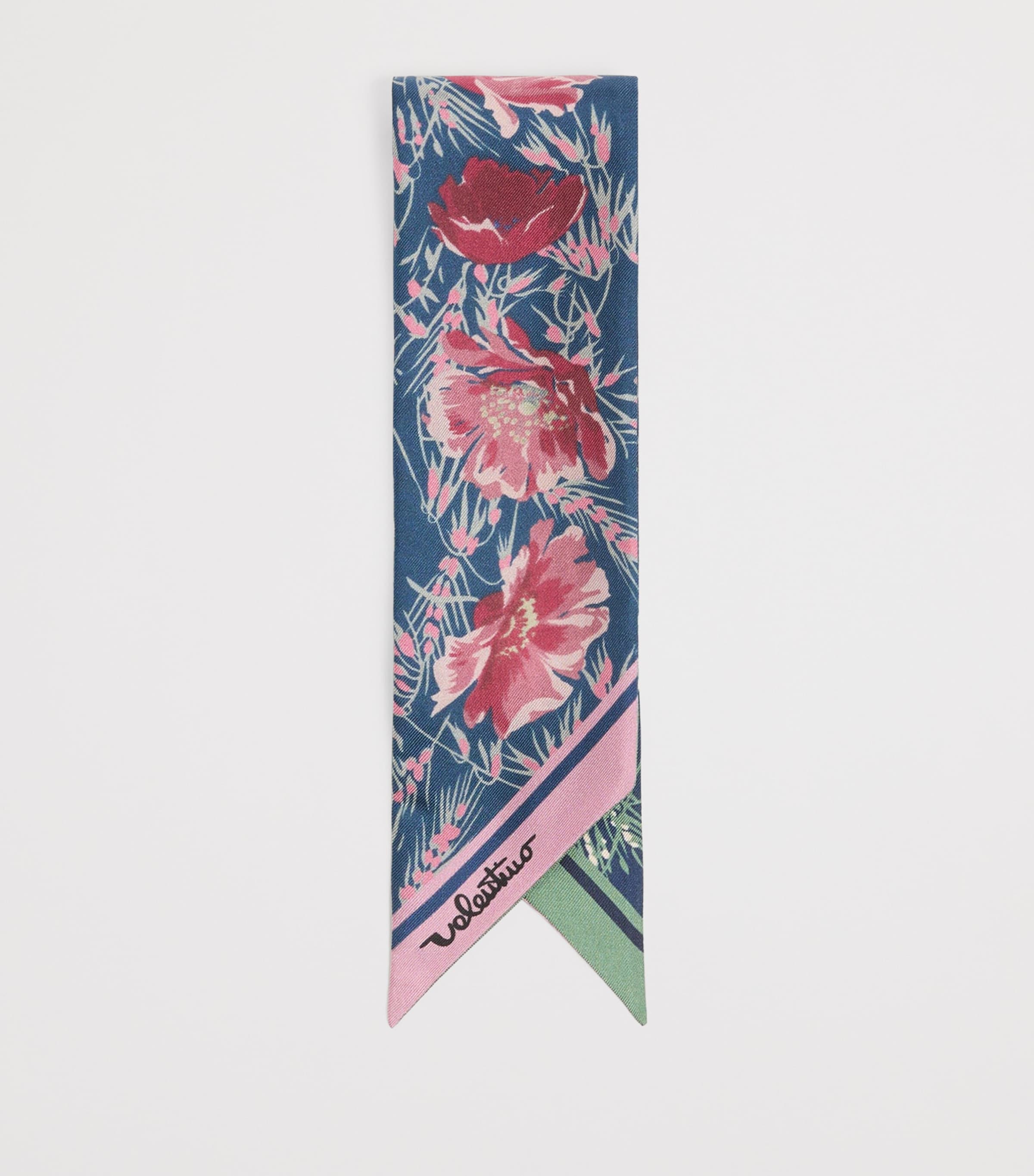 Valentino Garavani Silk Floral Print Scarf Image 2