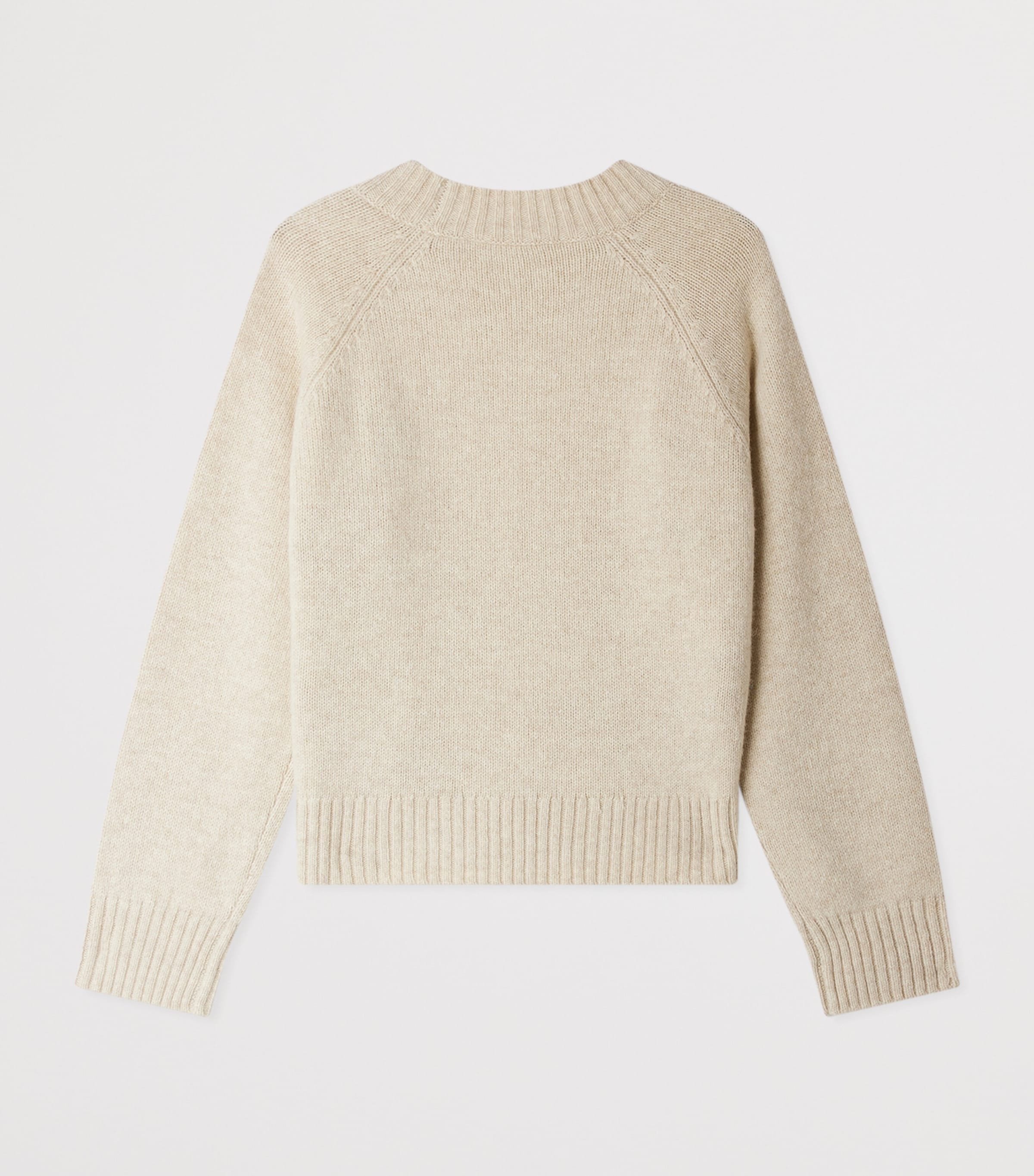 Wool-Blend Gillia Sweater (4-8 Years) MULTICO NATUREL Image 2