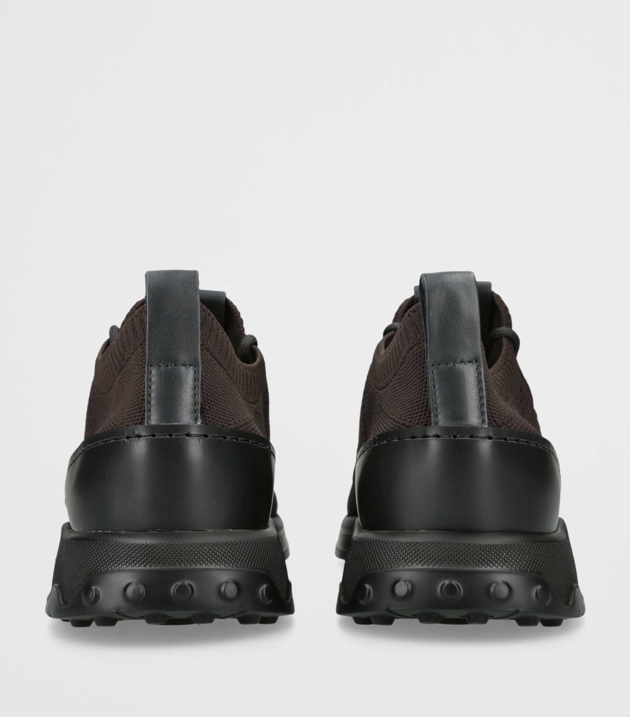 Tod's Mens Run 63K Calzino Sneakers Dark Brown Image 2