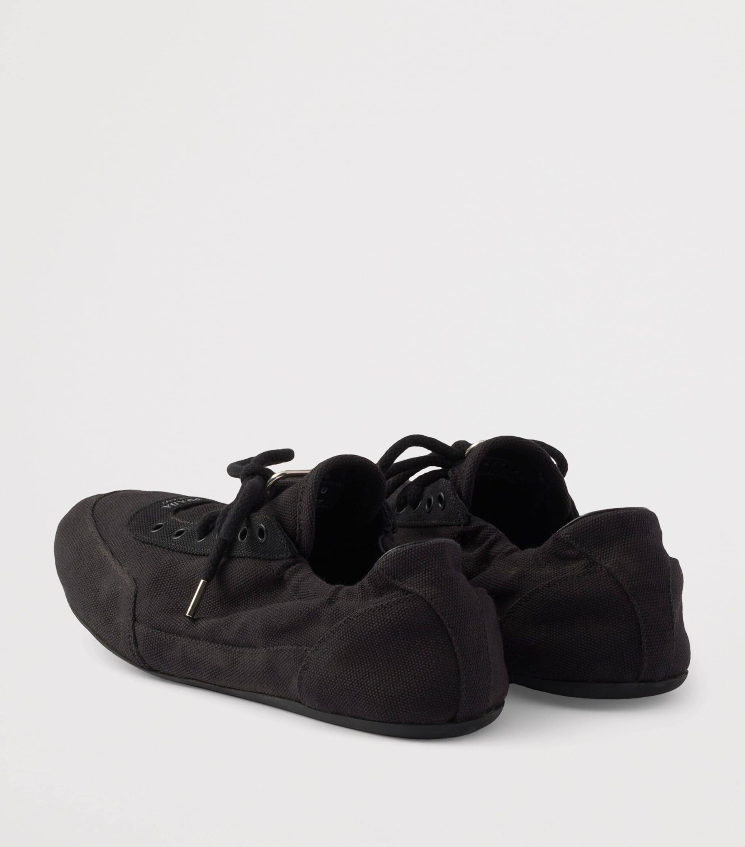 Cotton Canvas Collapse Sneakers F0002 Image 4
