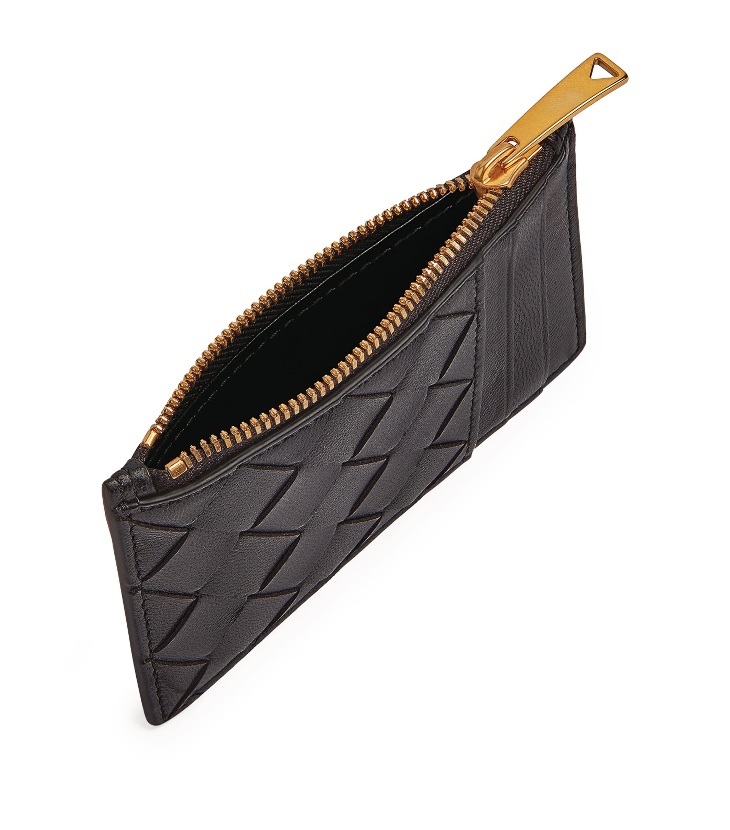 Bottega Veneta Leather Zipped Card Holder | Women Accessories | Card Holders | Designers | Bottega Veneta